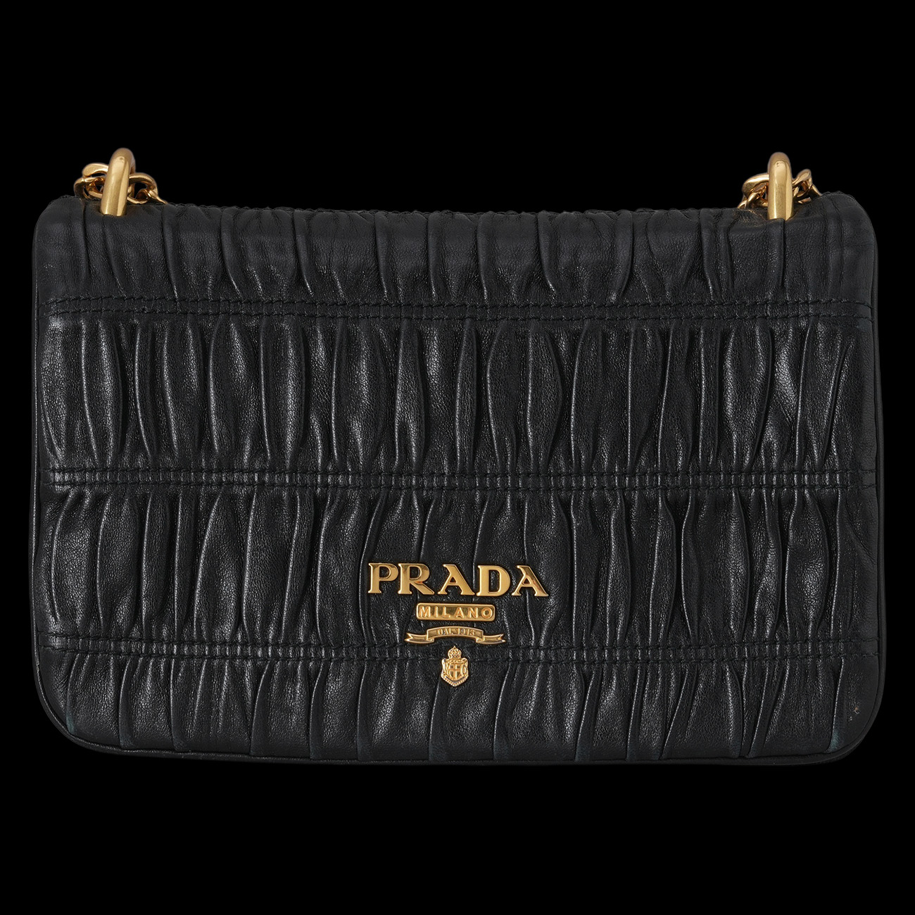 PRADA(USED)프라다 1BD010 고프레 미니 체인백