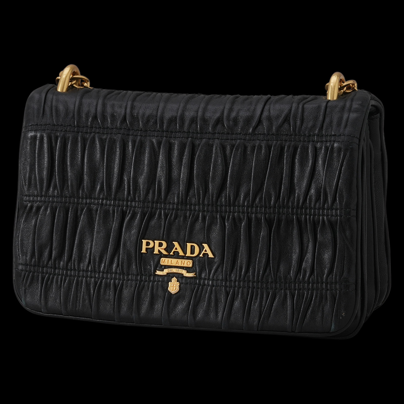 PRADA(USED)프라다 1BD010 고프레 미니 체인백