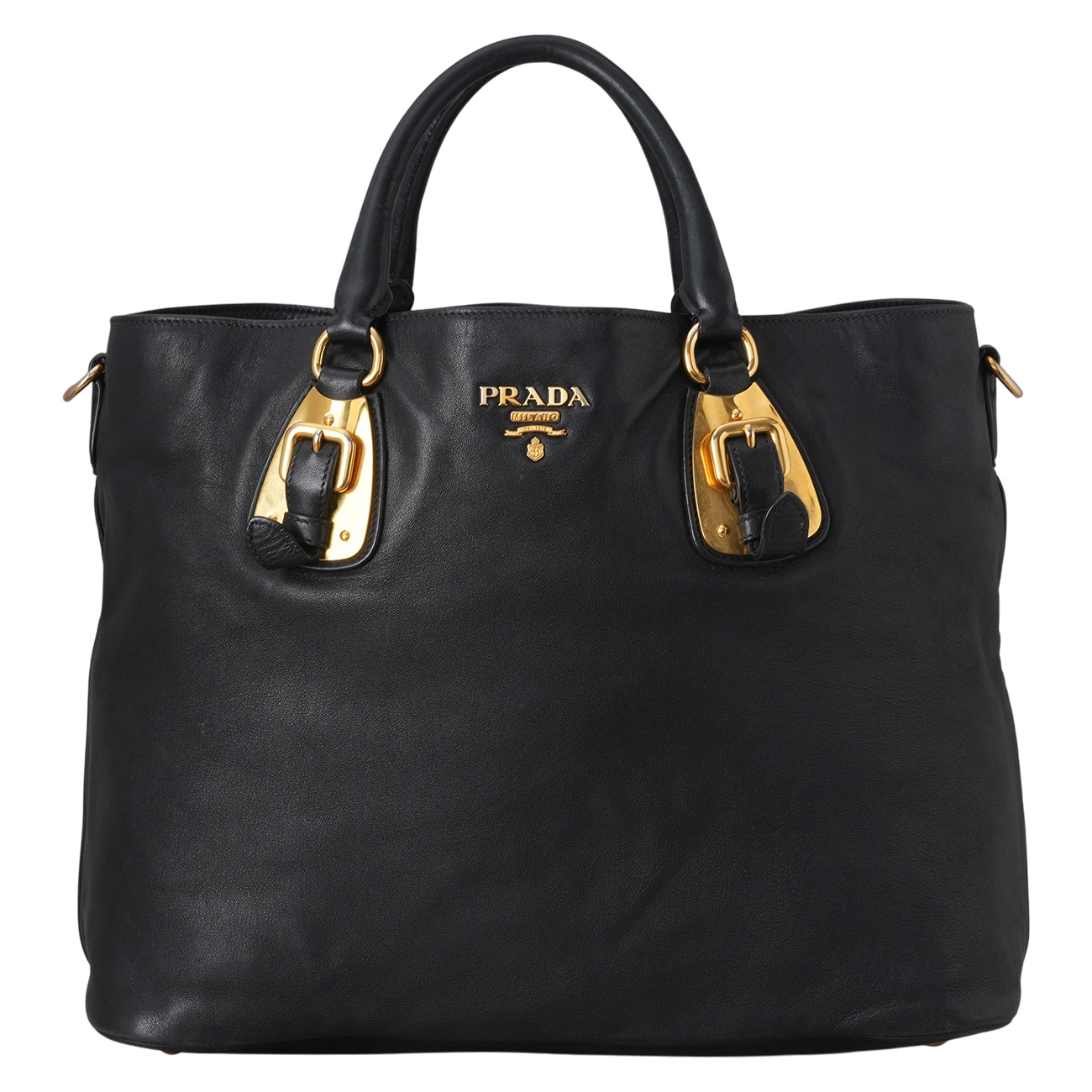 PRADA(USED)프라다 BN1902 소프트 카프 토트겸 숄더백