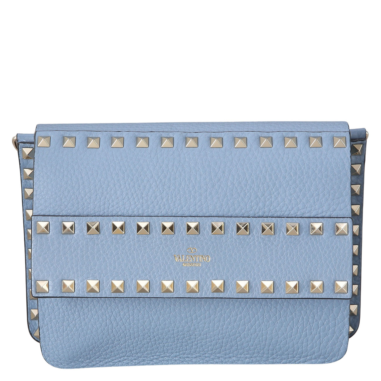 VALENTINO(USED)발렌티노 락스터드 크로스백 인디블루