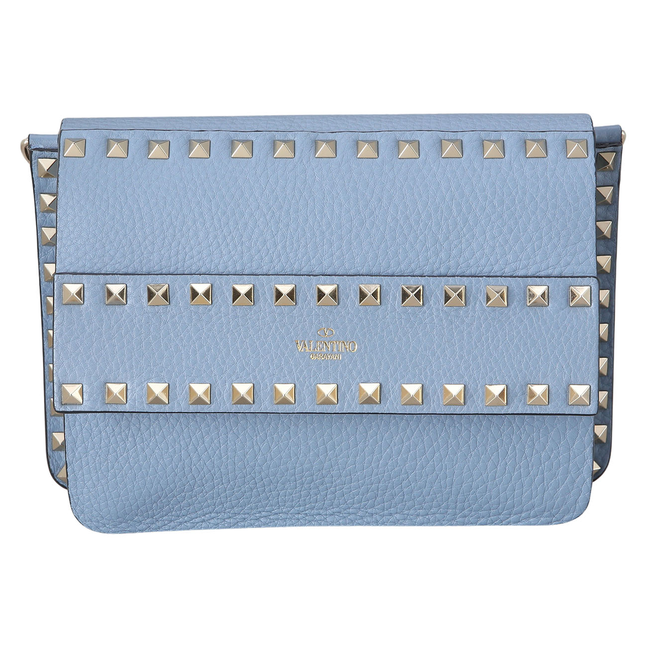 VALENTINO(USED)발렌티노 락스터드 크로스백 인디블루