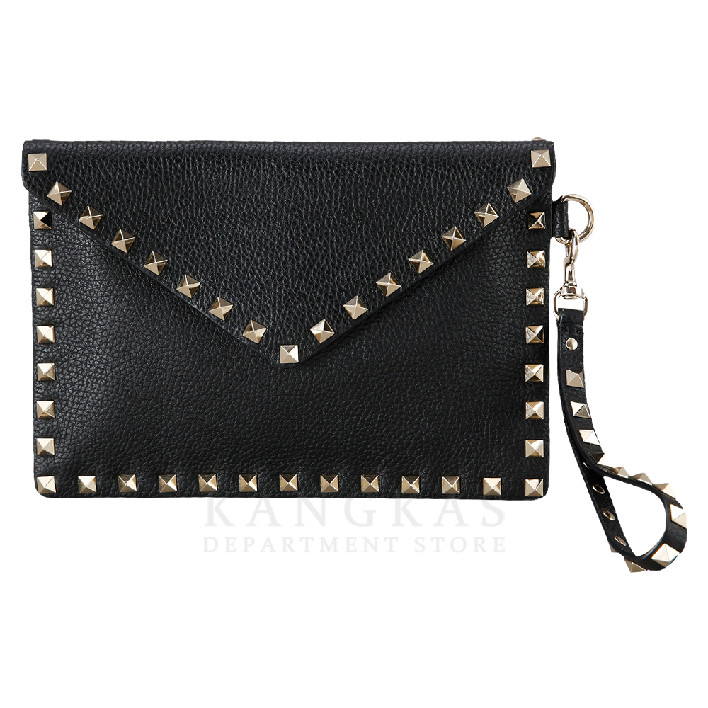 VALENTINO(USED)발렌티노 락스터드 스트랩 클러치