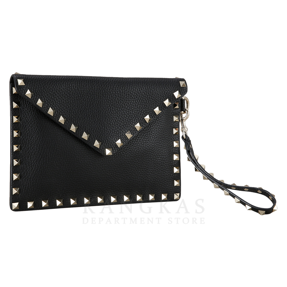 VALENTINO(USED)발렌티노 락스터드 스트랩 클러치