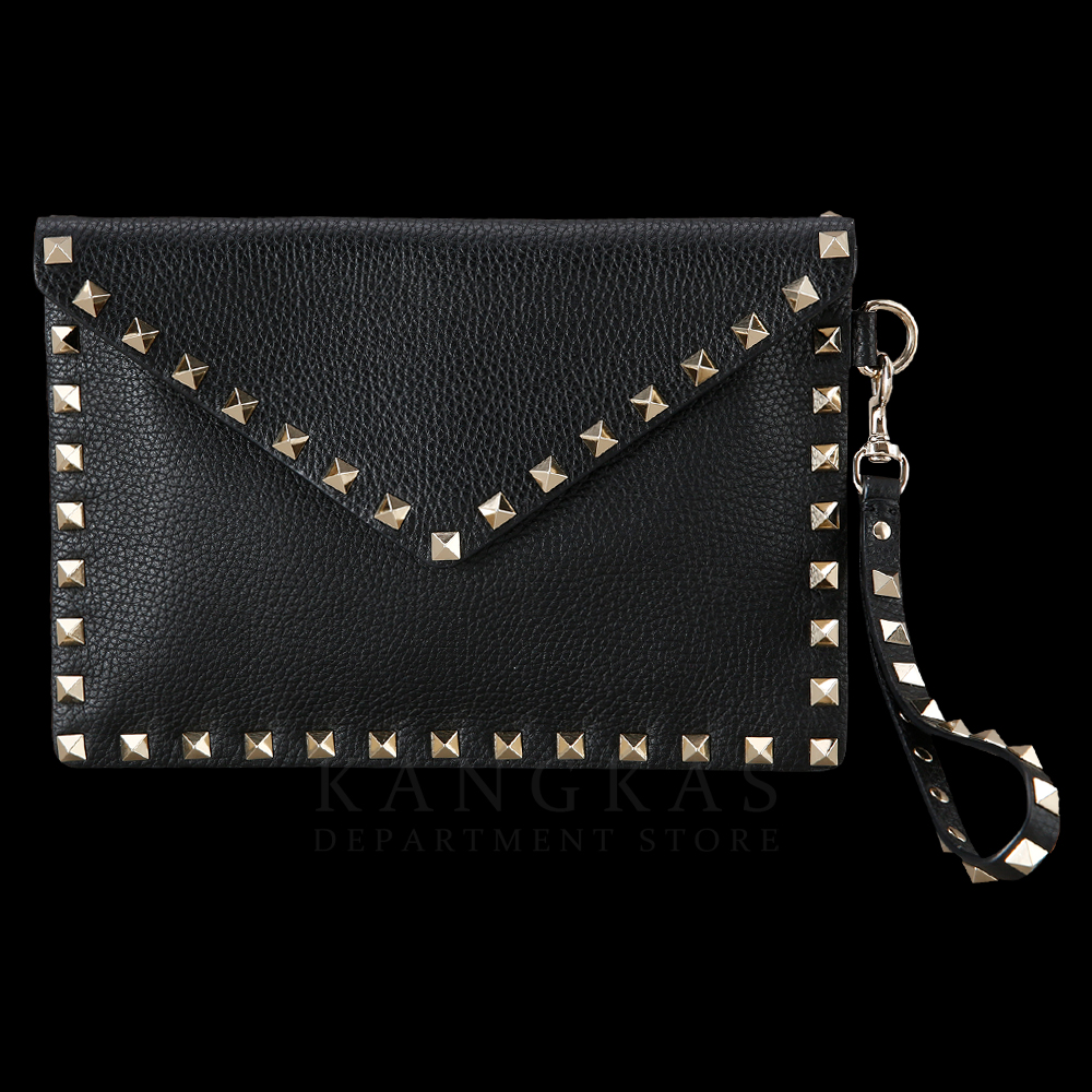 VALENTINO(USED)발렌티노 락스터드 스트랩 클러치