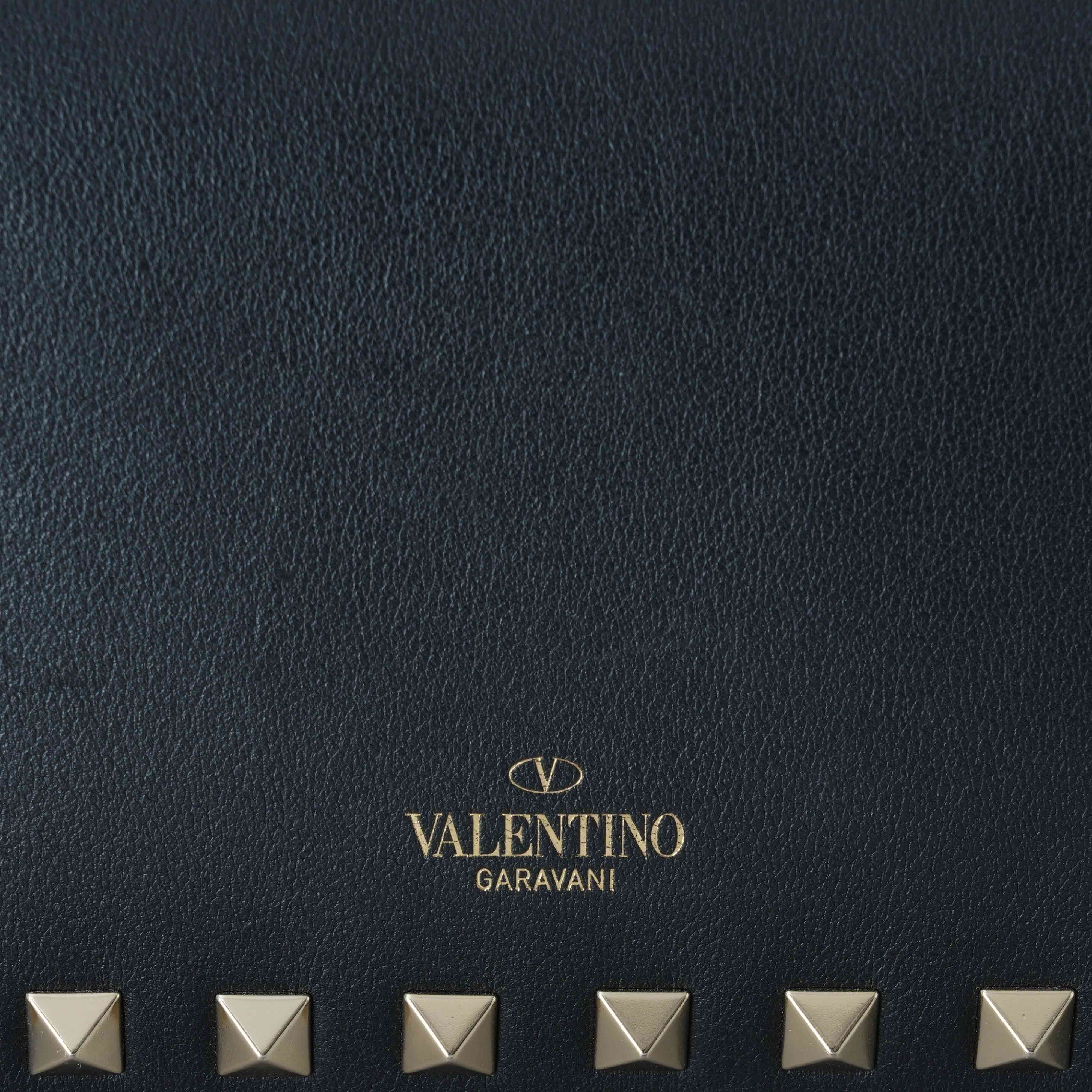 VALENTINO(USED)발렌티노 락스터드 플랩 체인 숄더백