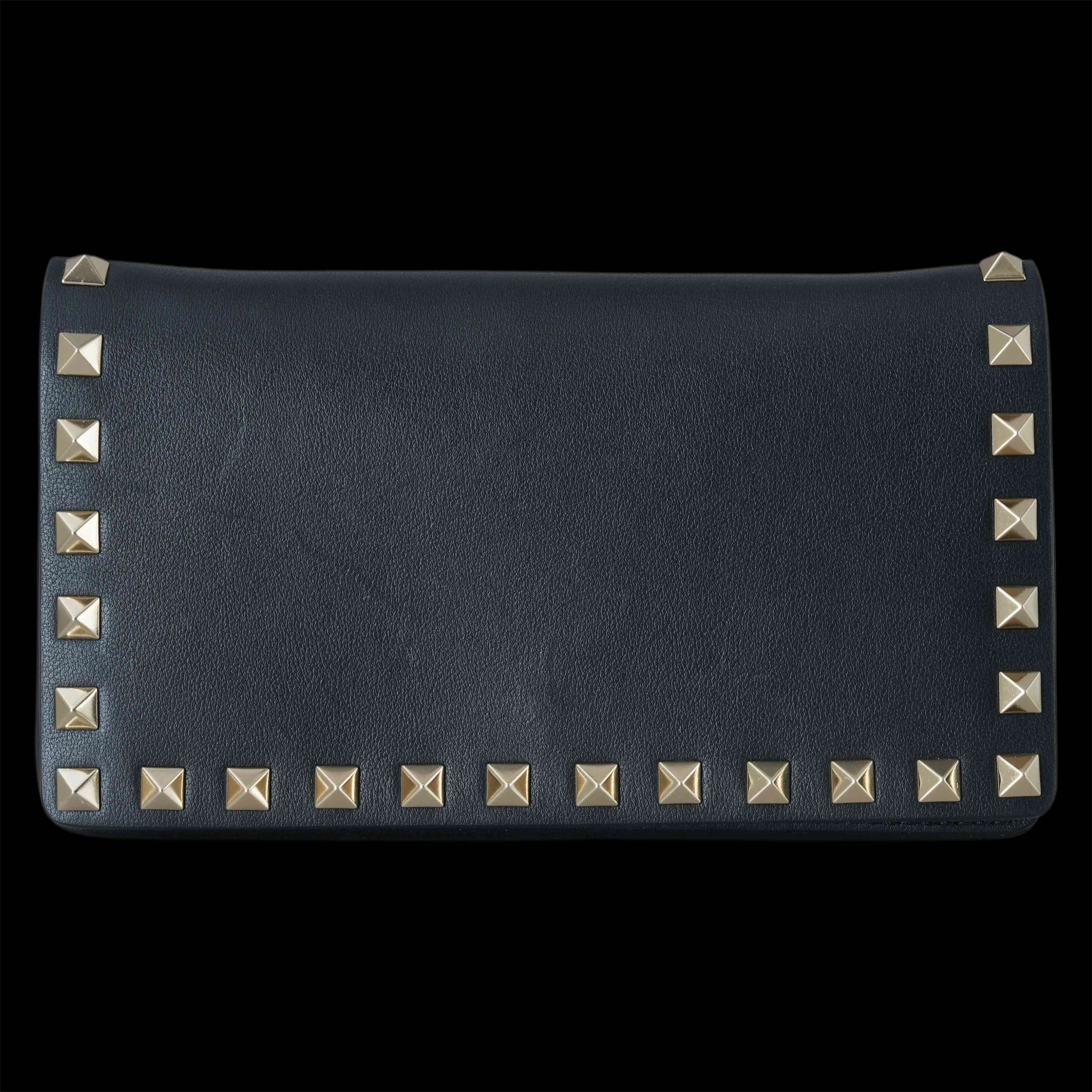 VALENTINO(USED)발렌티노 락스터드 플랩 체인 숄더백