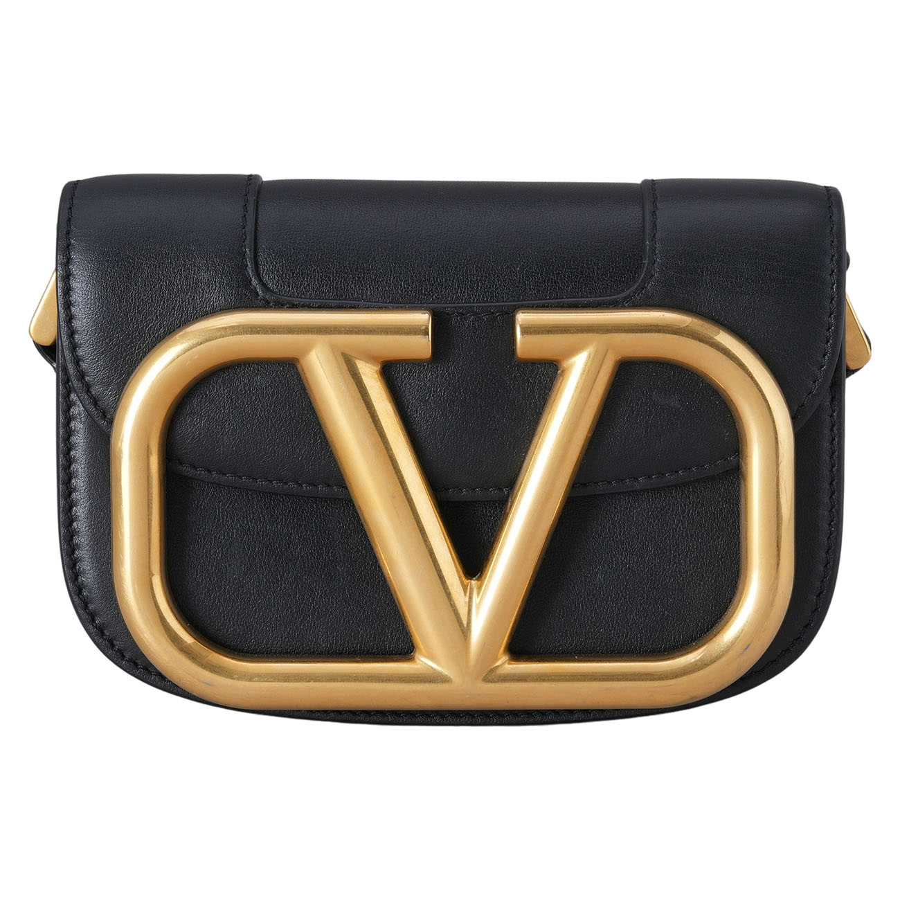 VALENTINO(USED)발렌티노 슈퍼비 숄더백 블랙