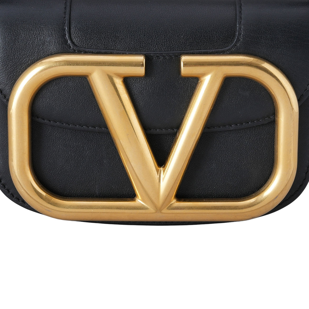 VALENTINO(USED)발렌티노 슈퍼비 숄더백 블랙