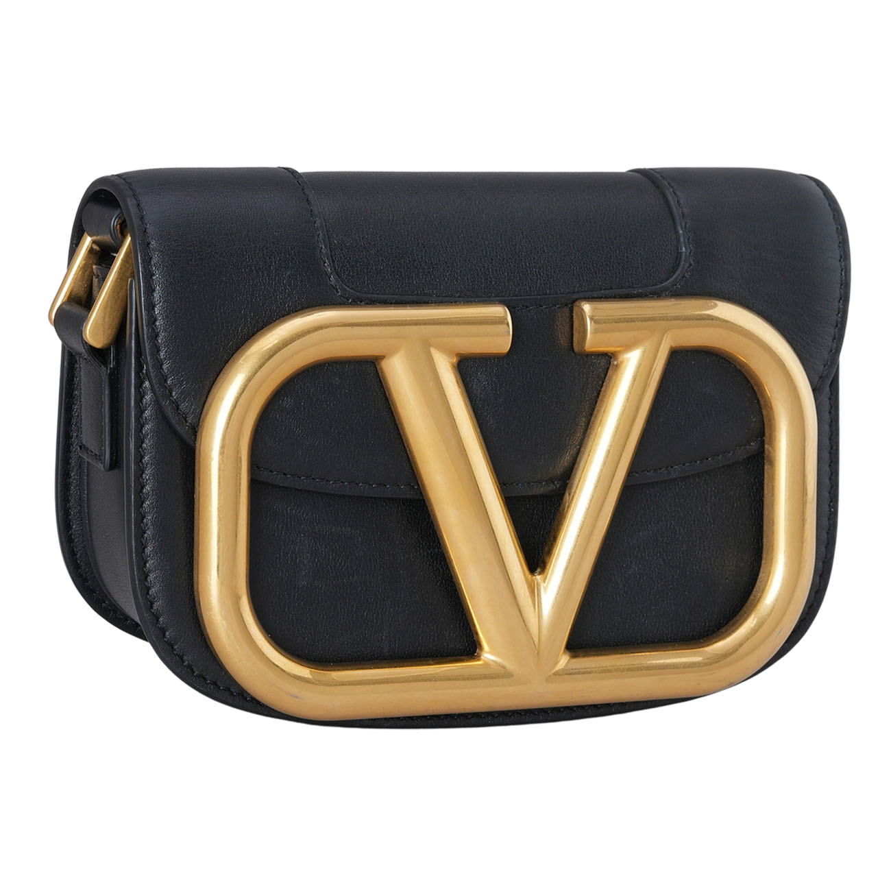 VALENTINO(USED)발렌티노 슈퍼비 숄더백 블랙
