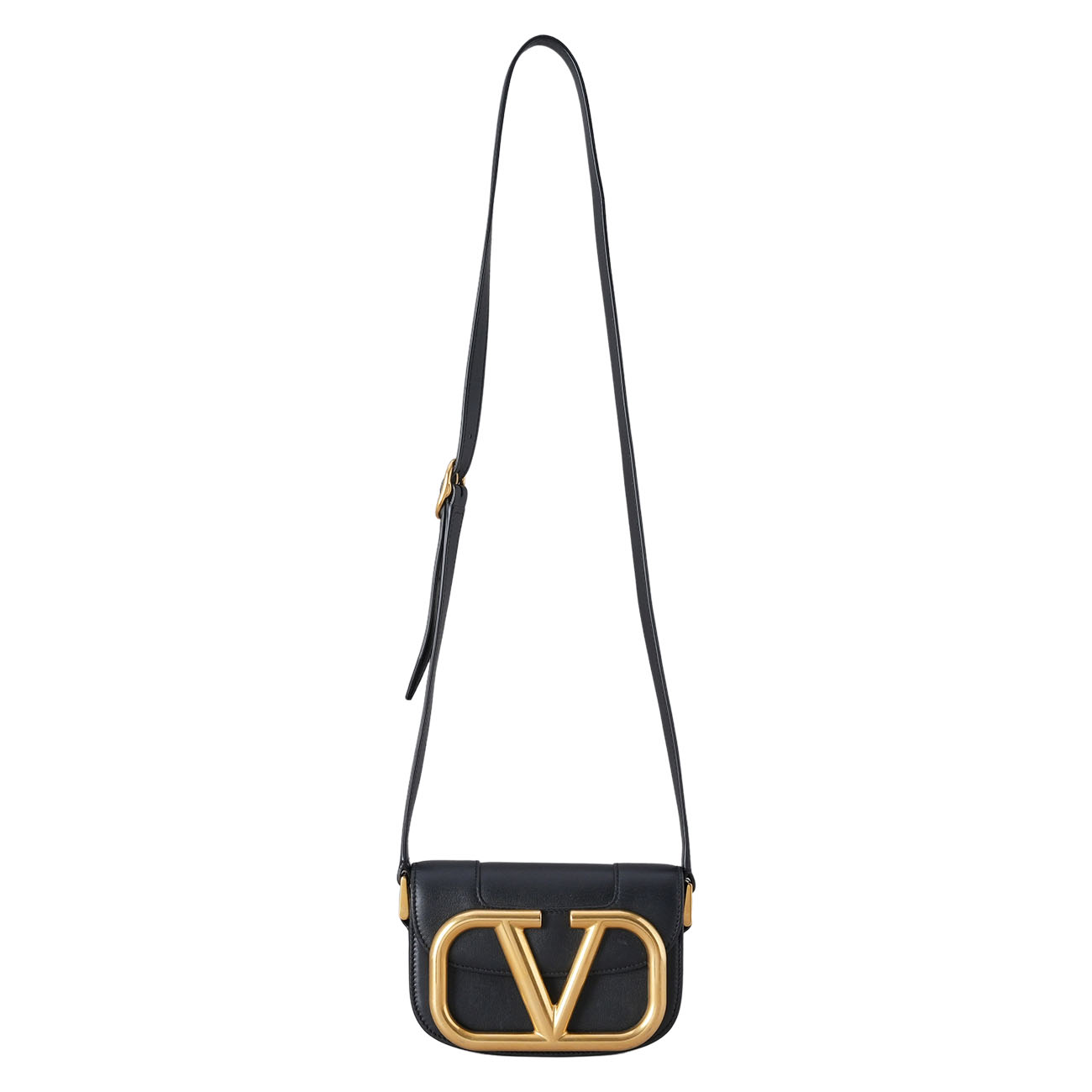 VALENTINO(USED)발렌티노 슈퍼비 숄더백 블랙