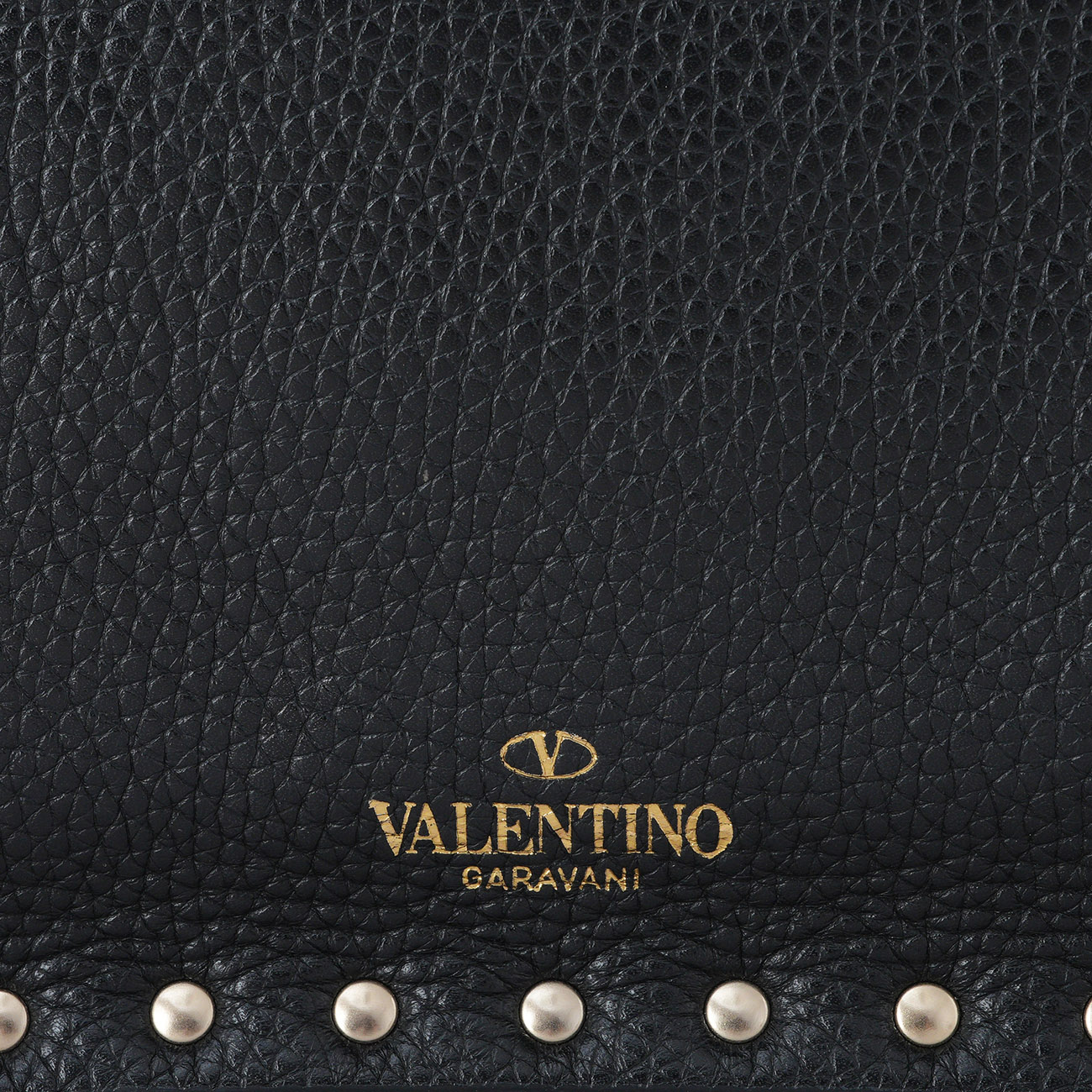 VALENTINO(USED)발렌티노 락스터드 플랩 클러치