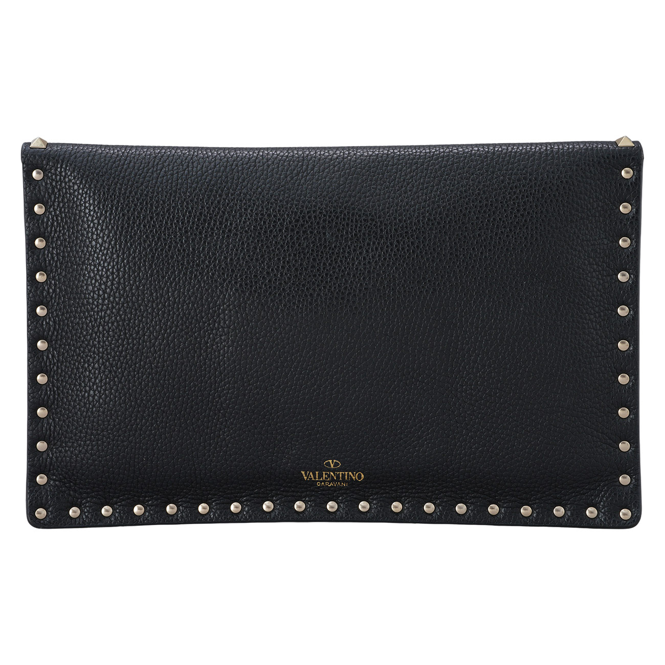 VALENTINO(USED)발렌티노 락스터드 플랩 클러치