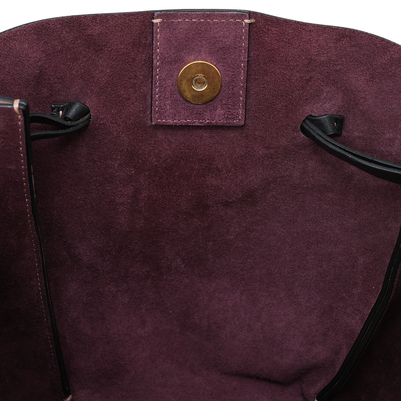 VALENTINO(USED)발렌티노 락스터드 테슬 레더 버킷백