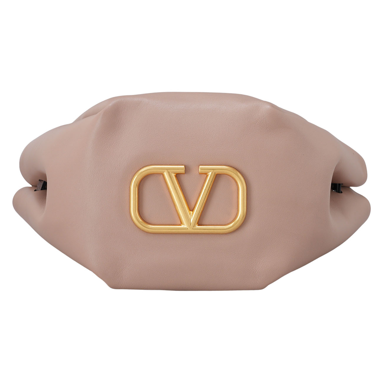 VALENTINO(USED)발렌티노 락스터드 테슬 레더 버킷백