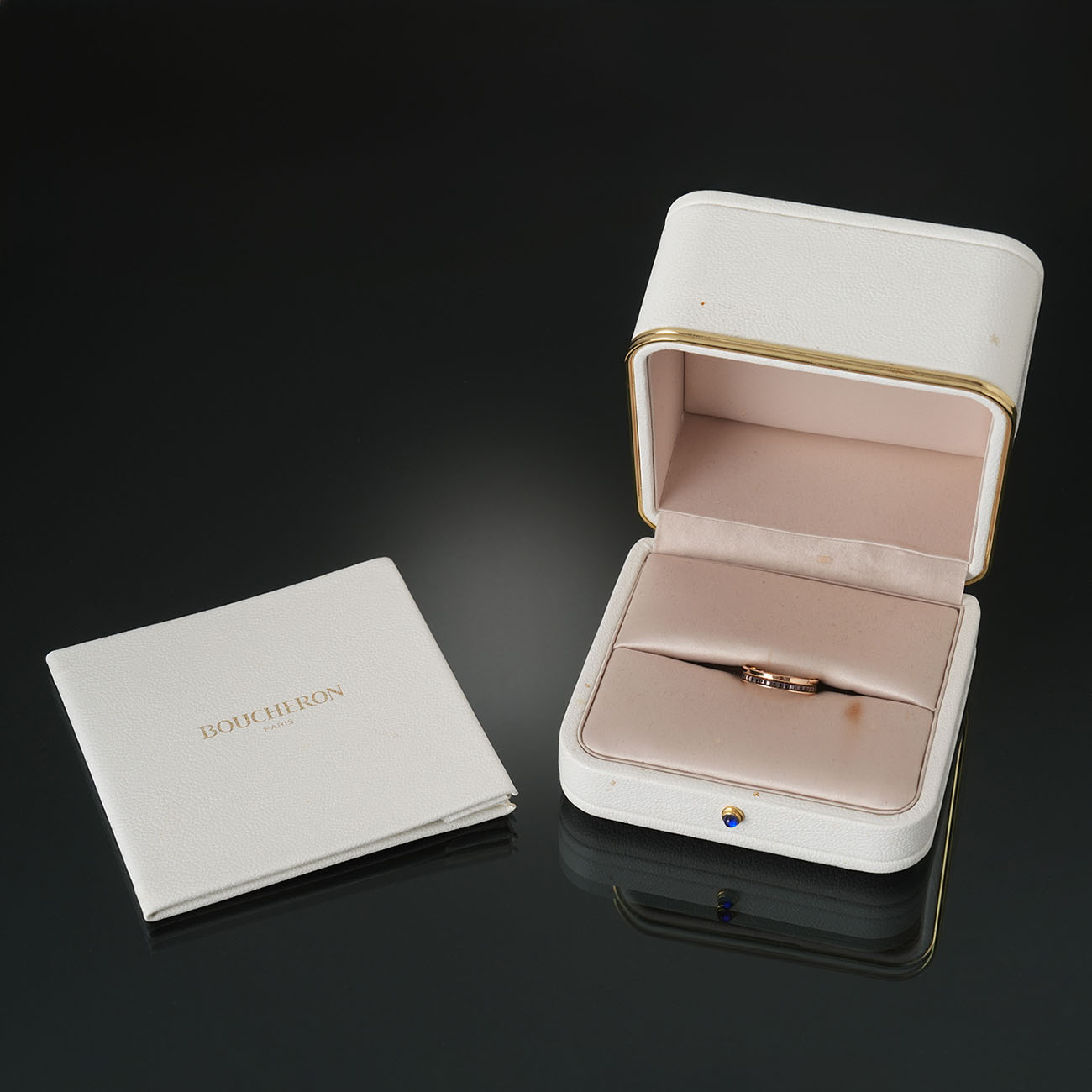 BOUCHERON(USED)부쉐론 콰트로 클래식 웨딩밴드 #57