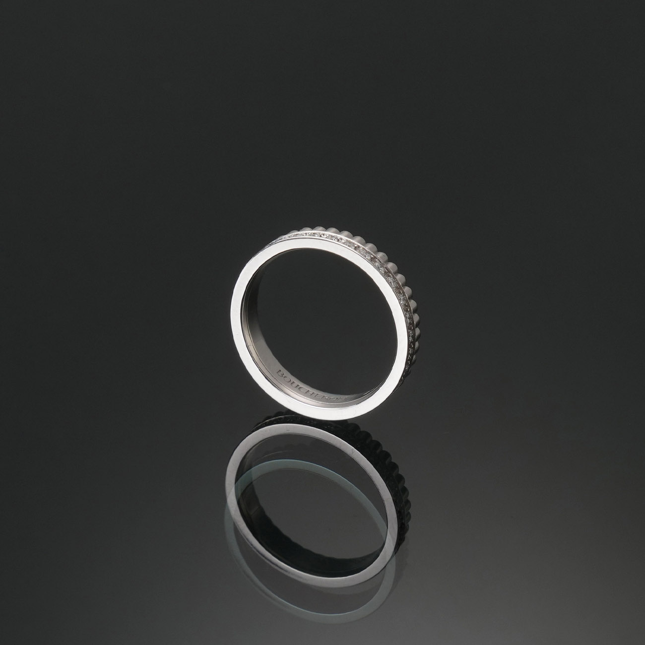 BOUCHERON(USED)부쉐론 다이아 콰트로 레디언트 에디션 웨딩 밴드 #47
