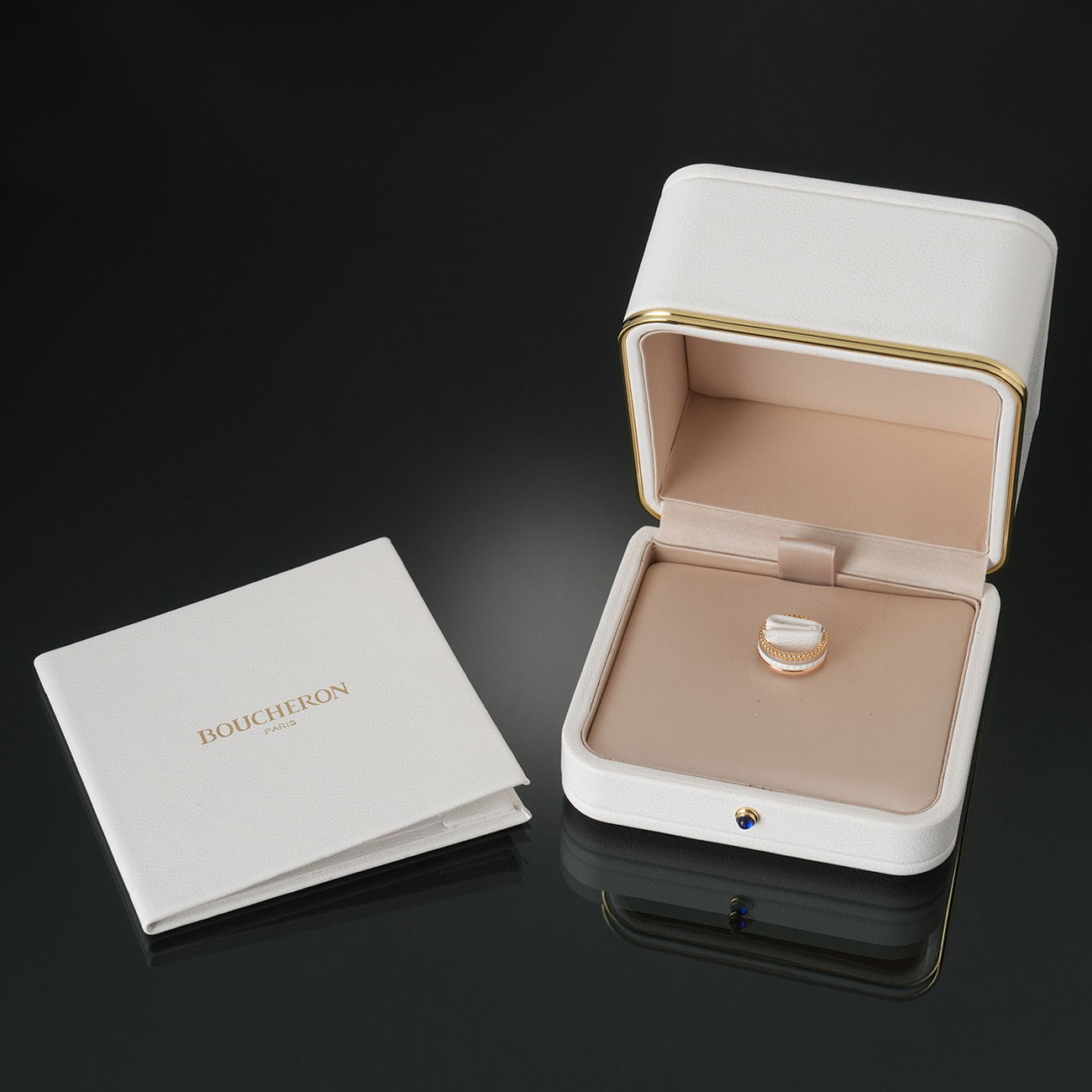 BOUCHERON(USED)부쉐론 콰트로 클래식 스몰 4링 #47