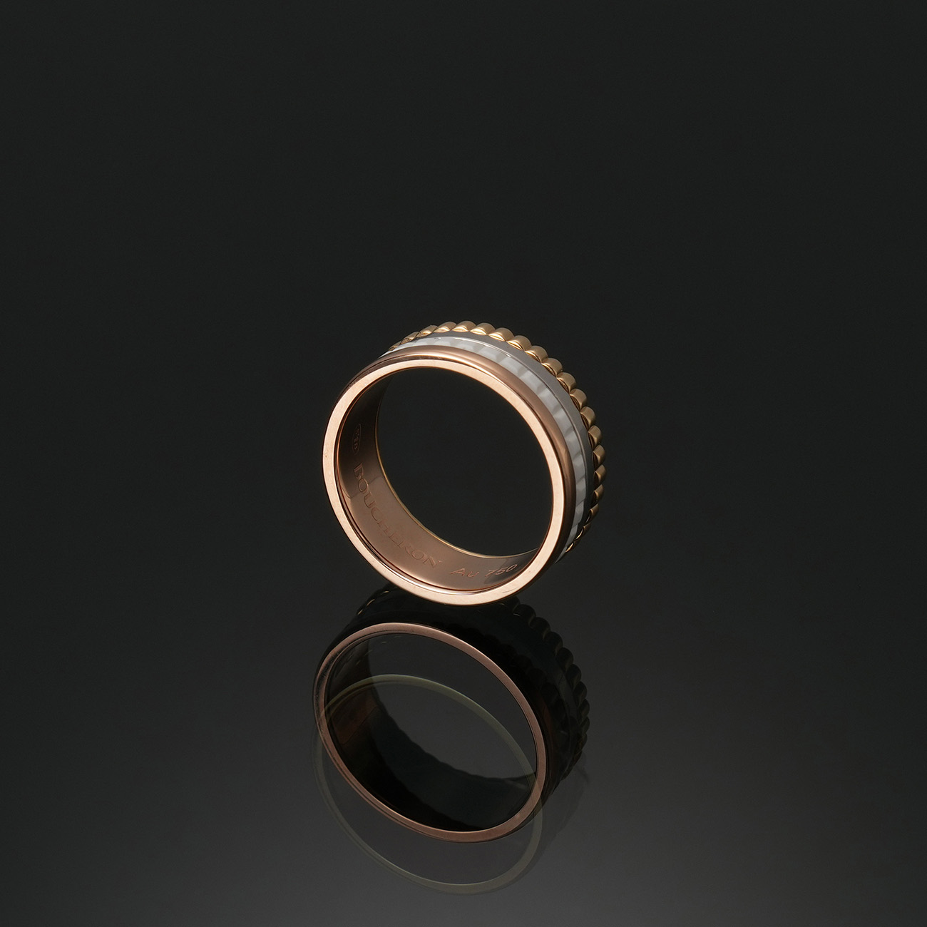 BOUCHERON(USED)부쉐론 콰트로 클래식 스몰 4링 #47