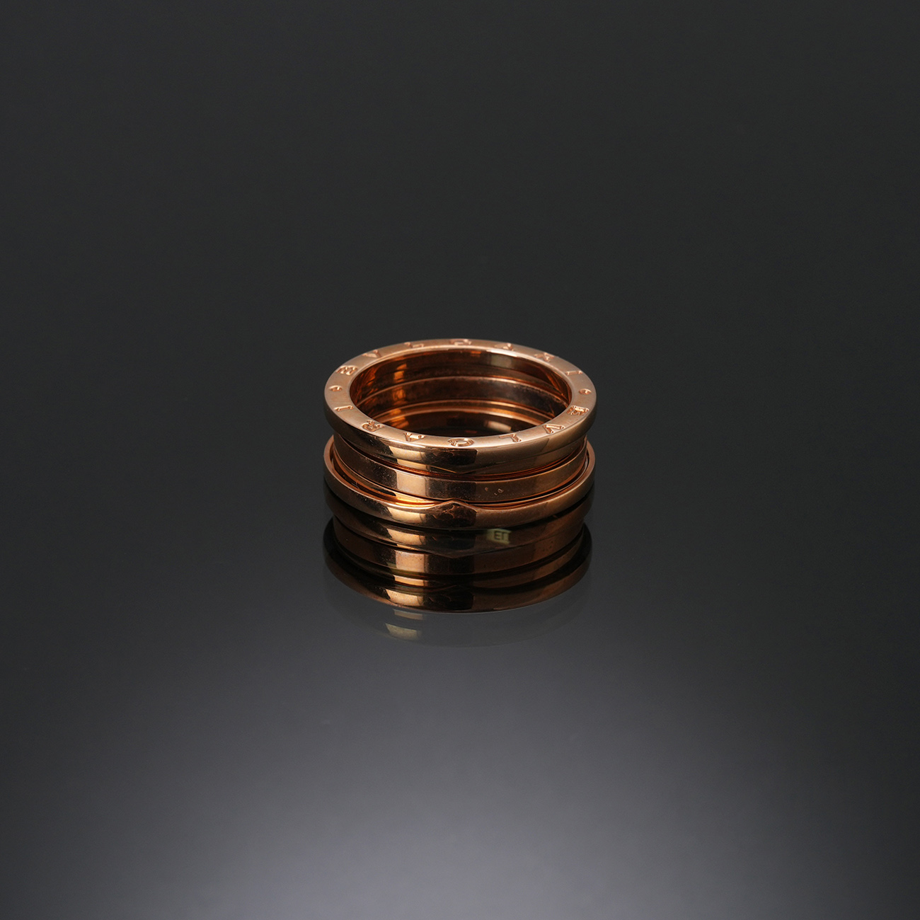 BVLGARI(USED)불가리 비제로원 3밴드 링 #64