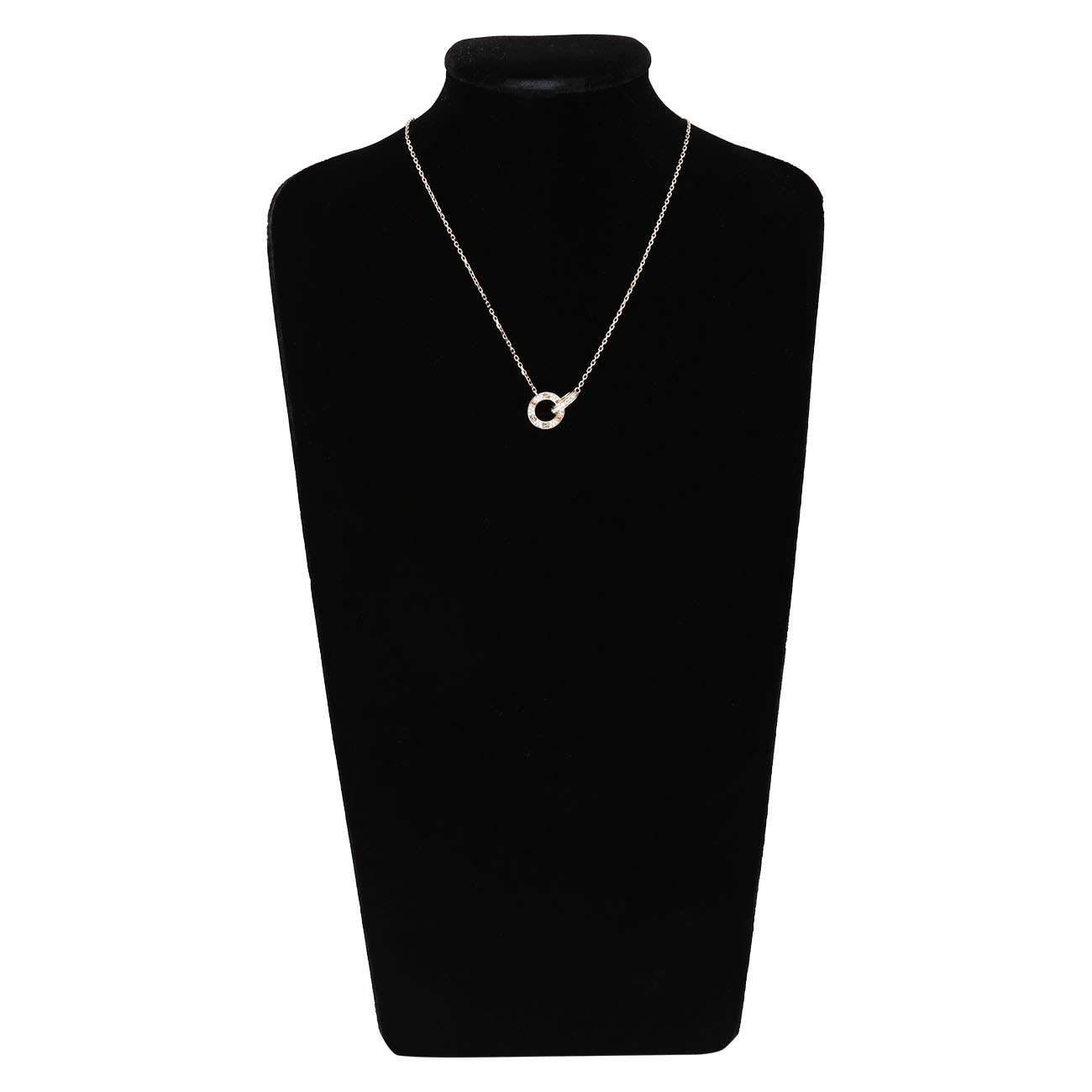 CARTIER(USED)까르띠에 러브 다이아 네크리스