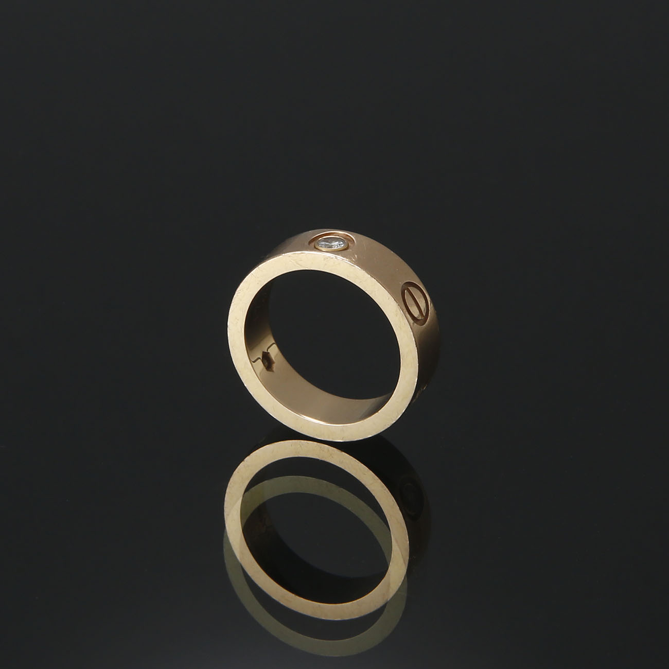 CARTIER(USED)까르띠에 러브링 다이아 3P #48