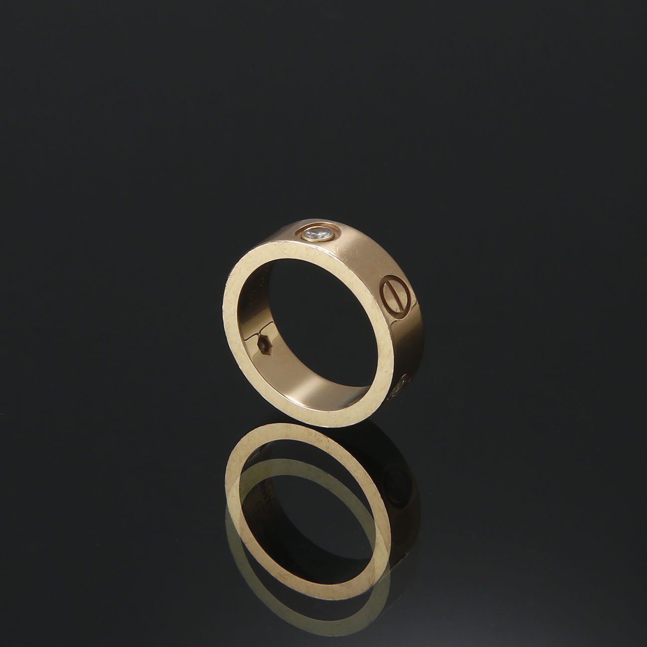 CARTIER(USED)까르띠에 러브링 다이아 3P #48