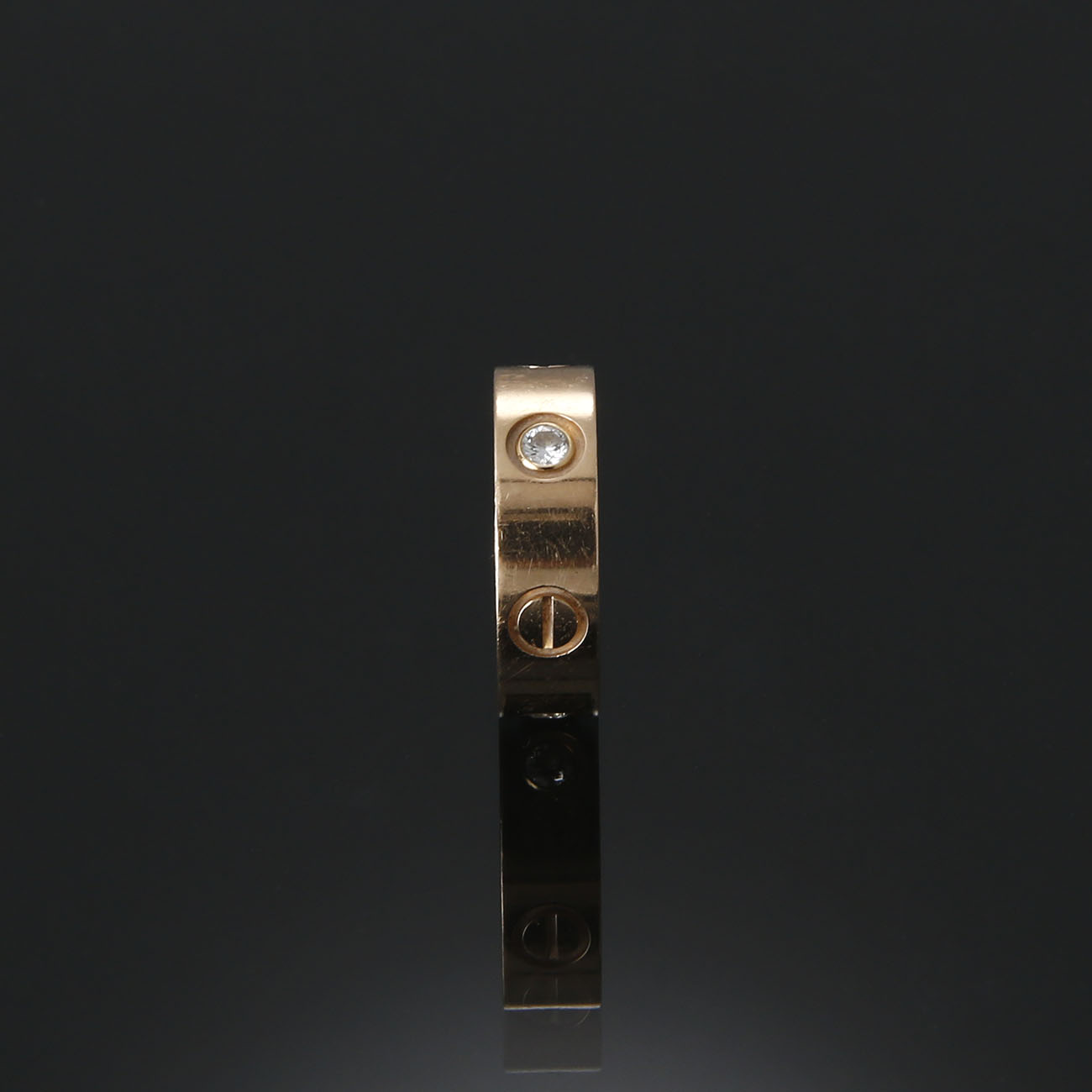 CARTIER(USED)까르띠에 러브링 다이아 3P #48