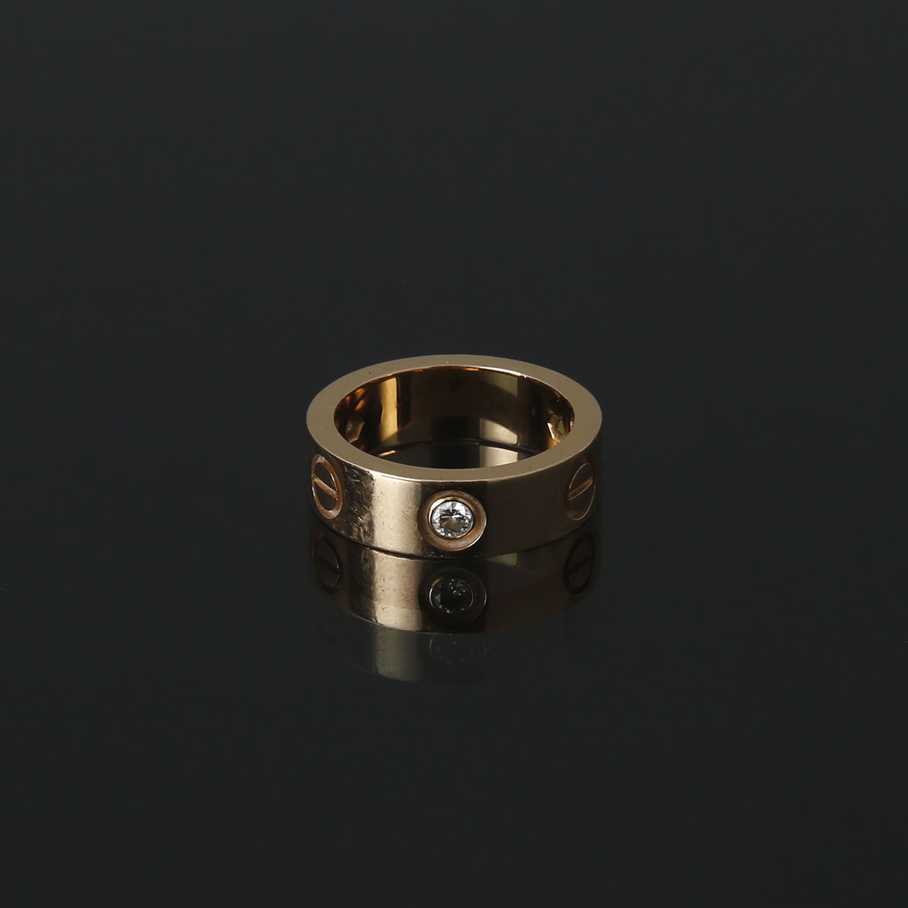 CARTIER(USED)까르띠에 러브링 다이아 3P #48