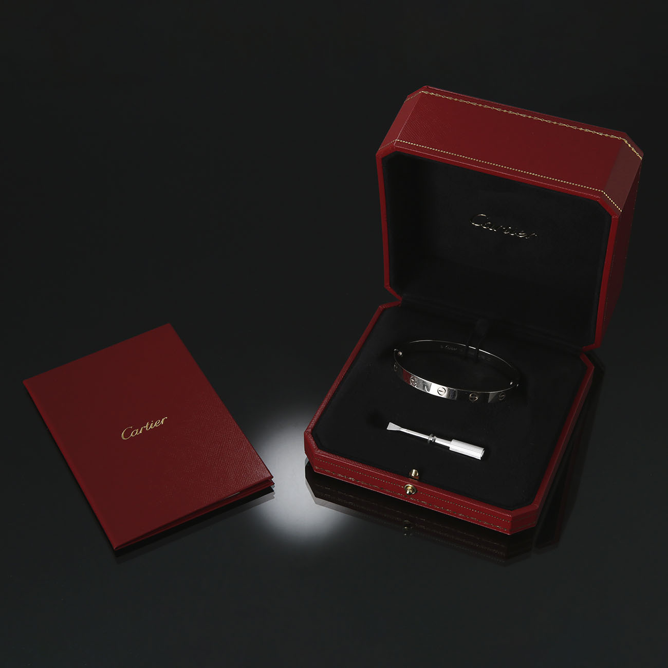 CARTIER(USED)까르띠에 러브 브레이슬릿 #18