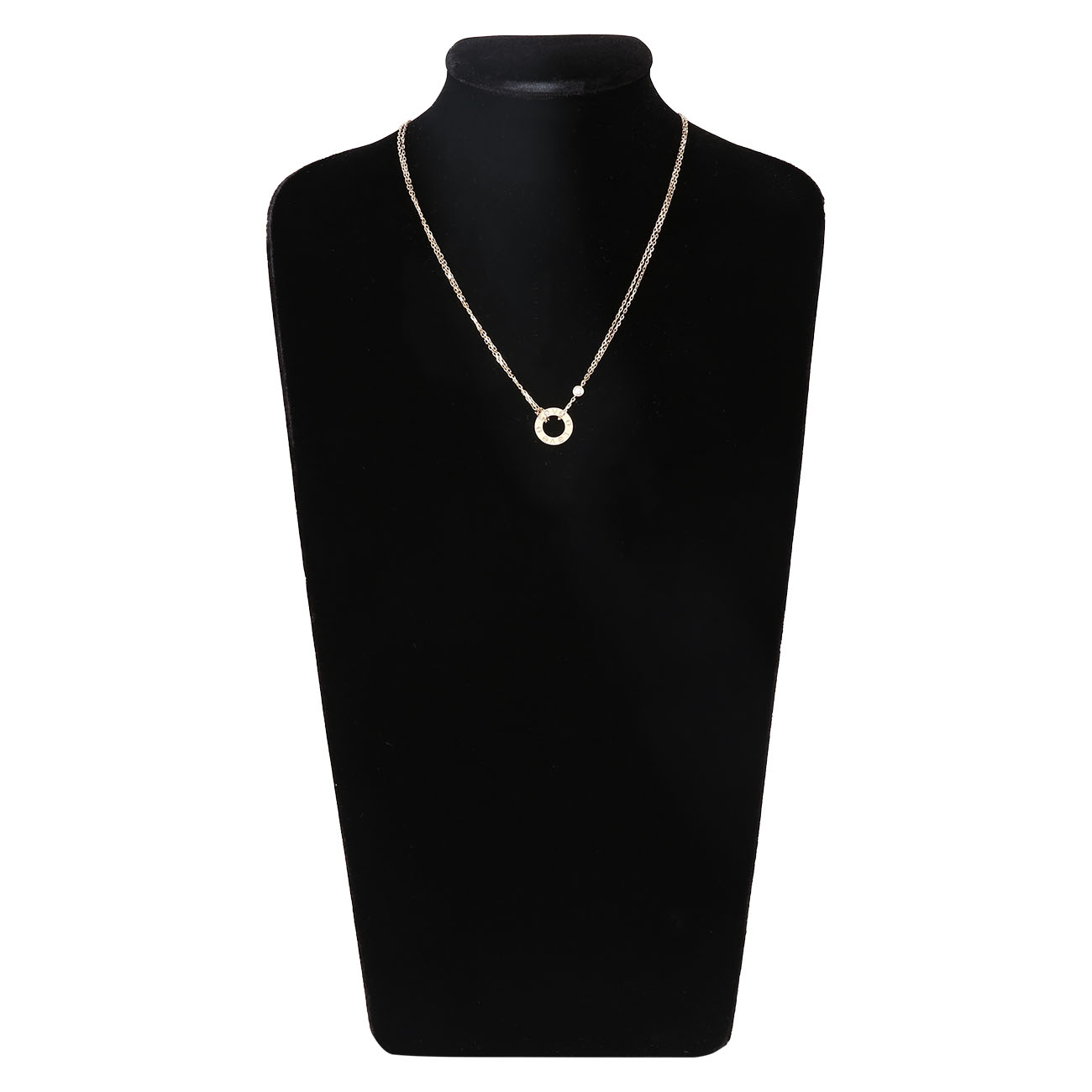 CARTIER(USED)까르띠에 러브 다이아 네크리스