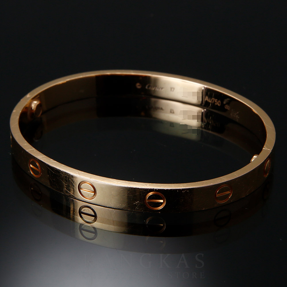 CARTIER(USED)까르띠에 러브 브레이슬릿 #17
