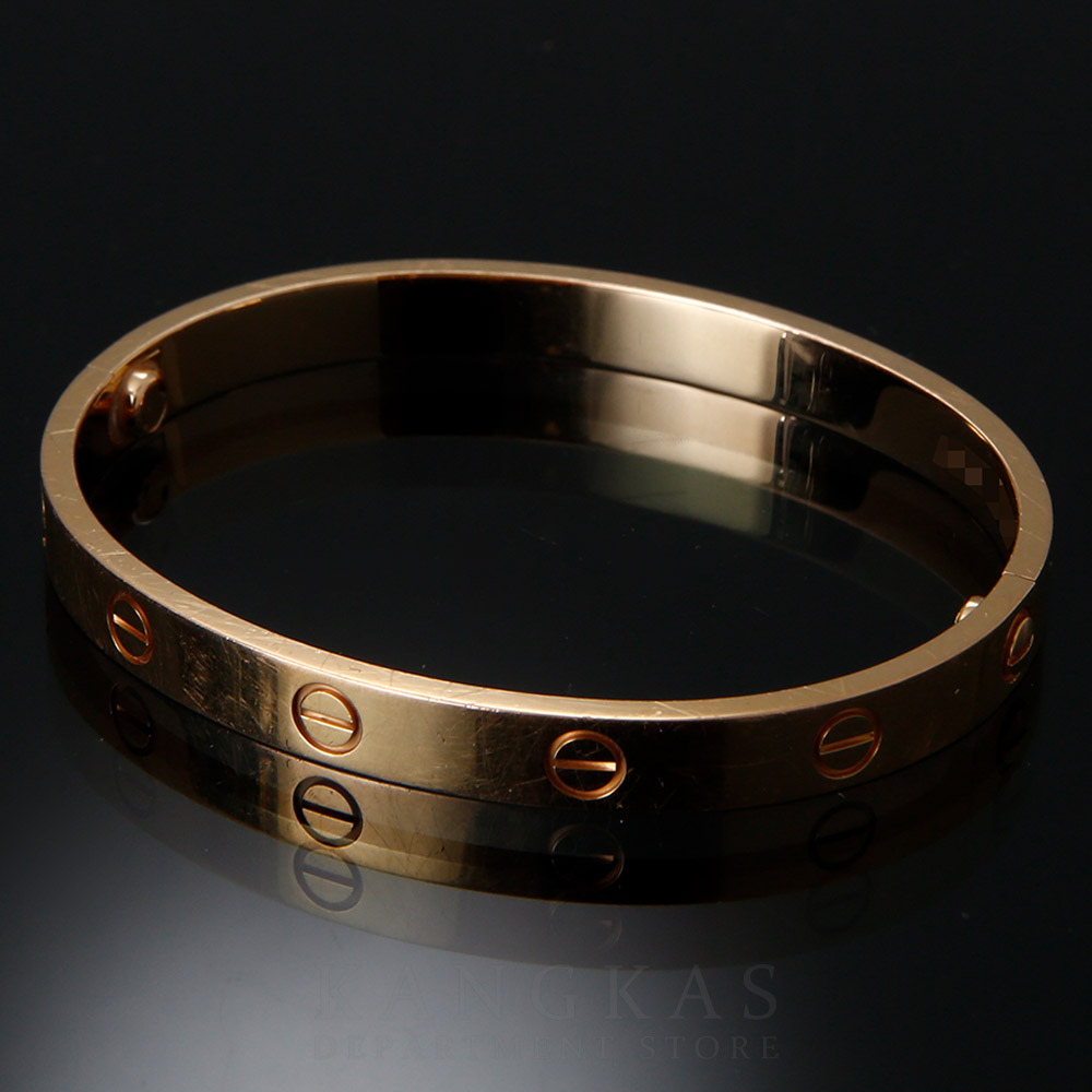 CARTIER(USED)까르띠에 러브 브레이슬릿 #17