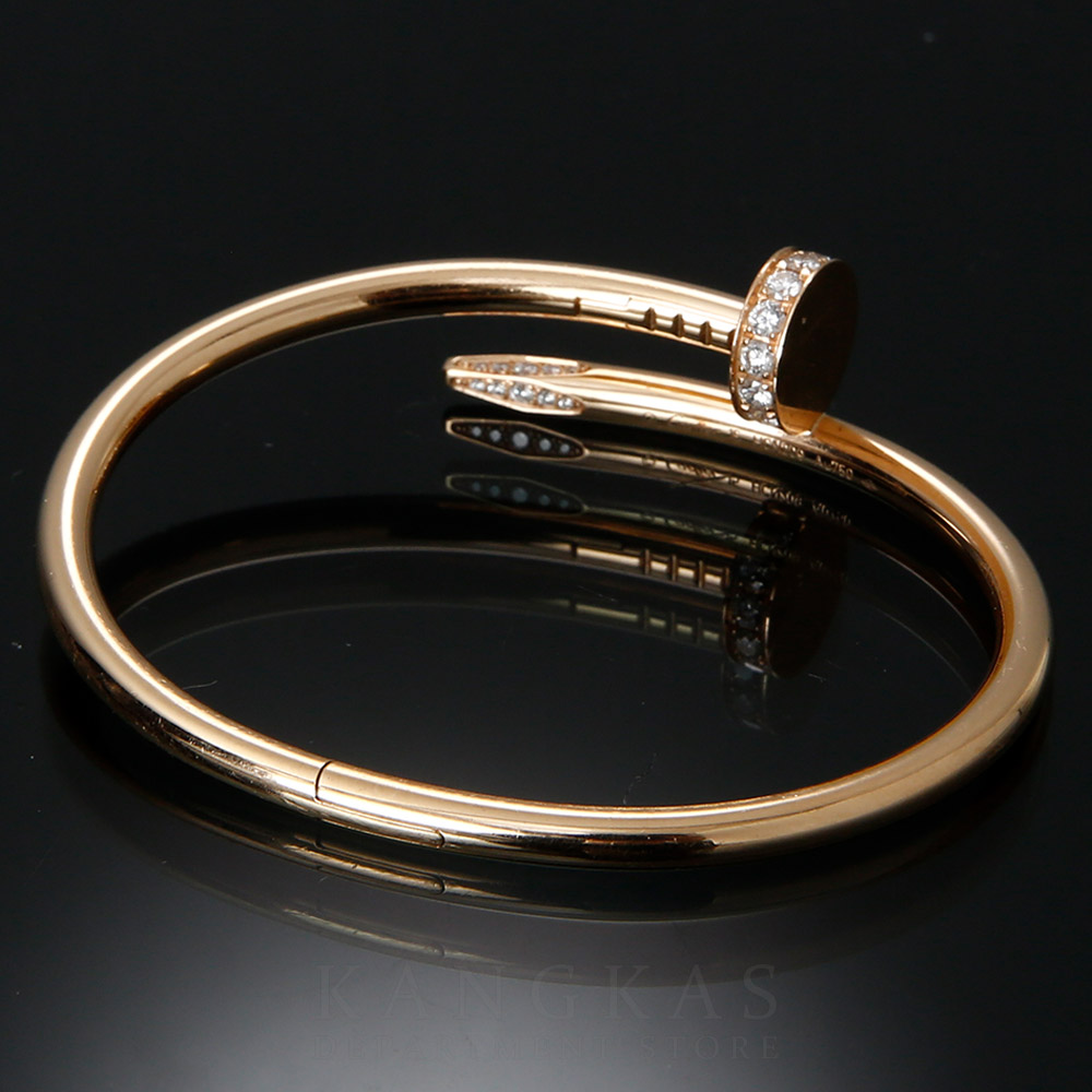 CARTIER(USED)까르띠에 저스트앵끌루 다이아 브레이슬릿 #15