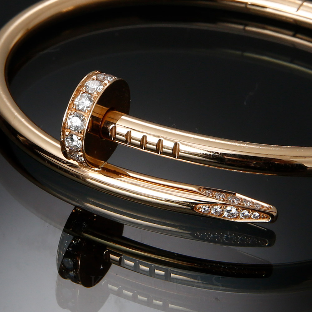 CARTIER(USED)까르띠에 저스트앵끌루 다이아 브레이슬릿 #15
