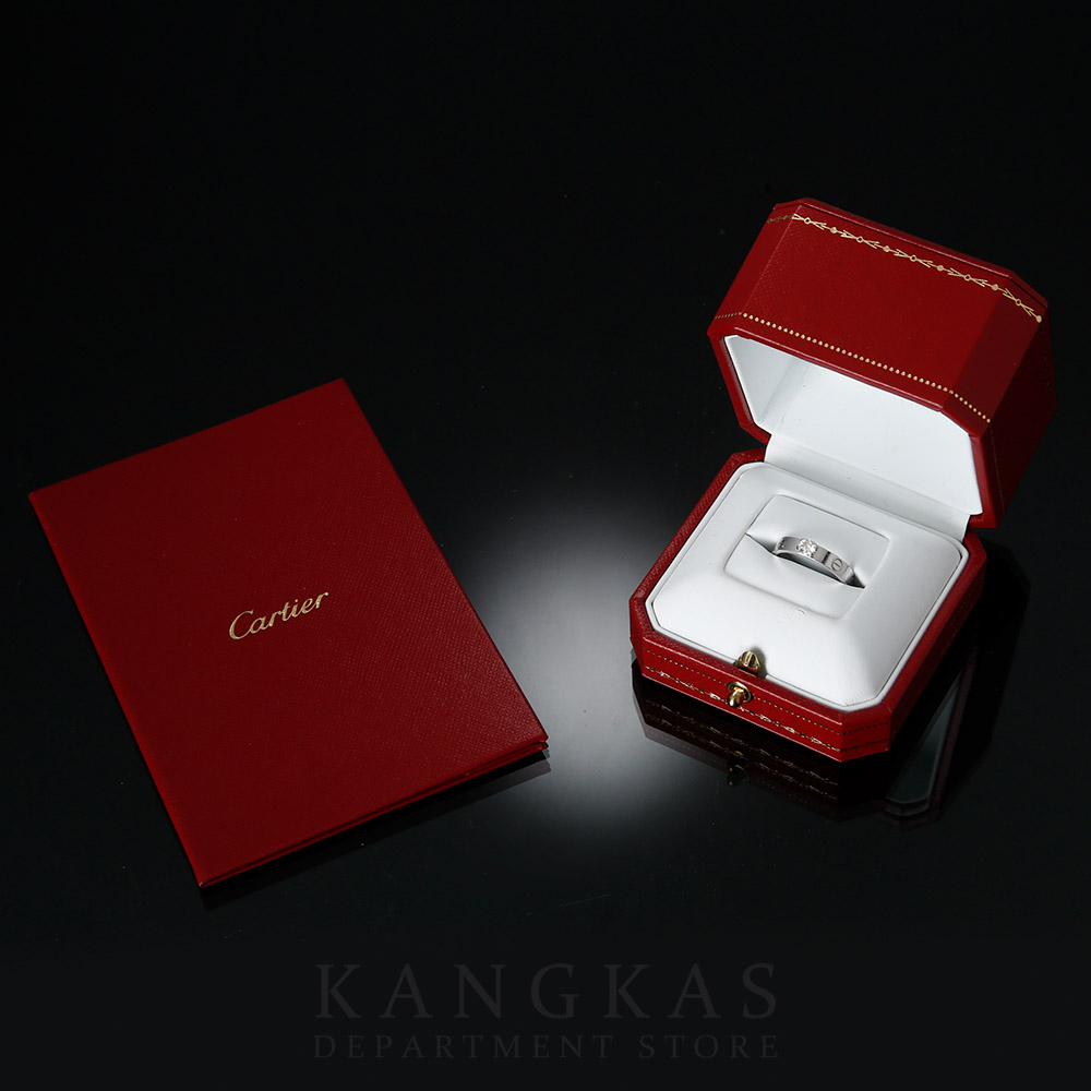 CARTIER(USED)까르띠에 1P 다이아 웨딩밴드 #52
