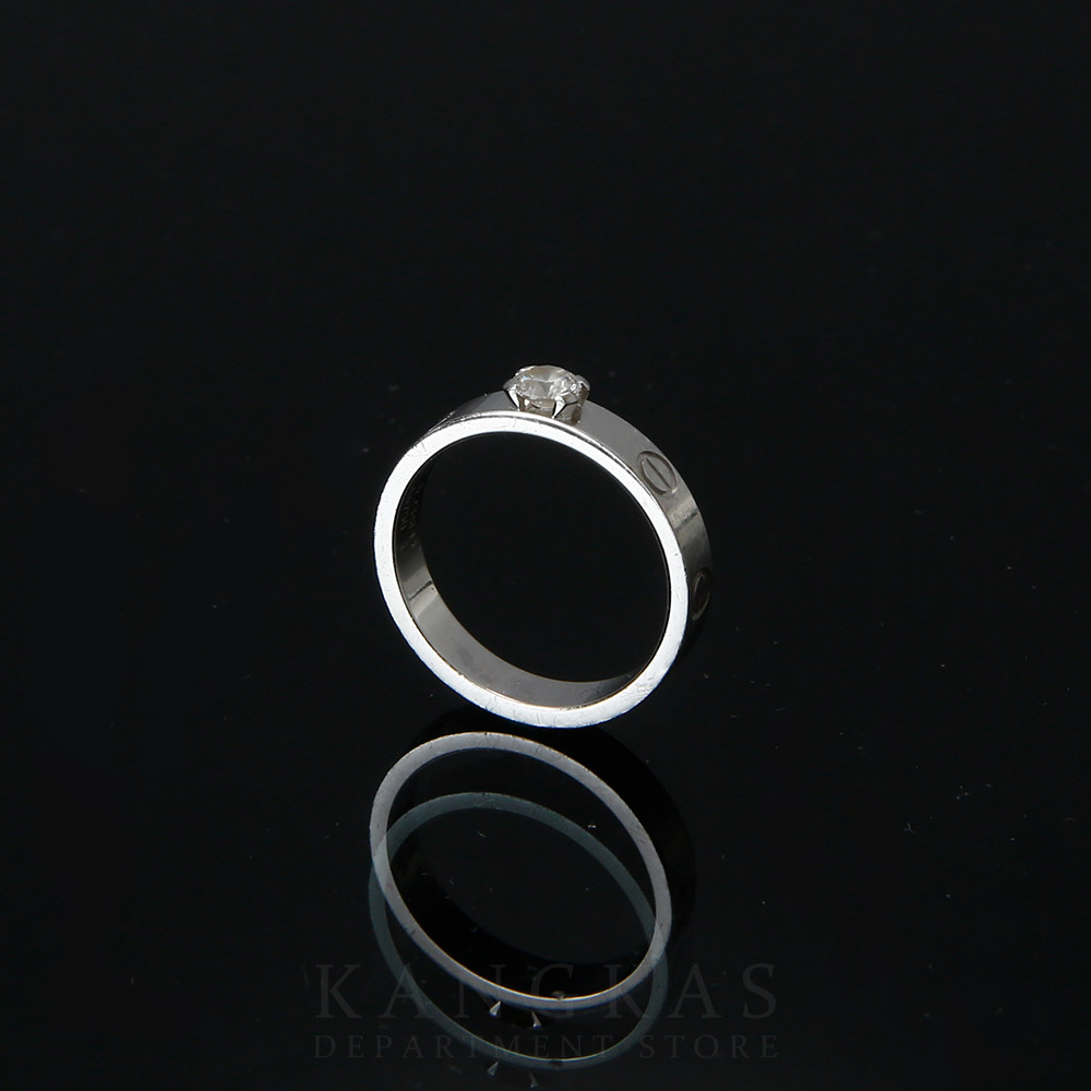 CARTIER(USED)까르띠에 1P 다이아 웨딩밴드 #52