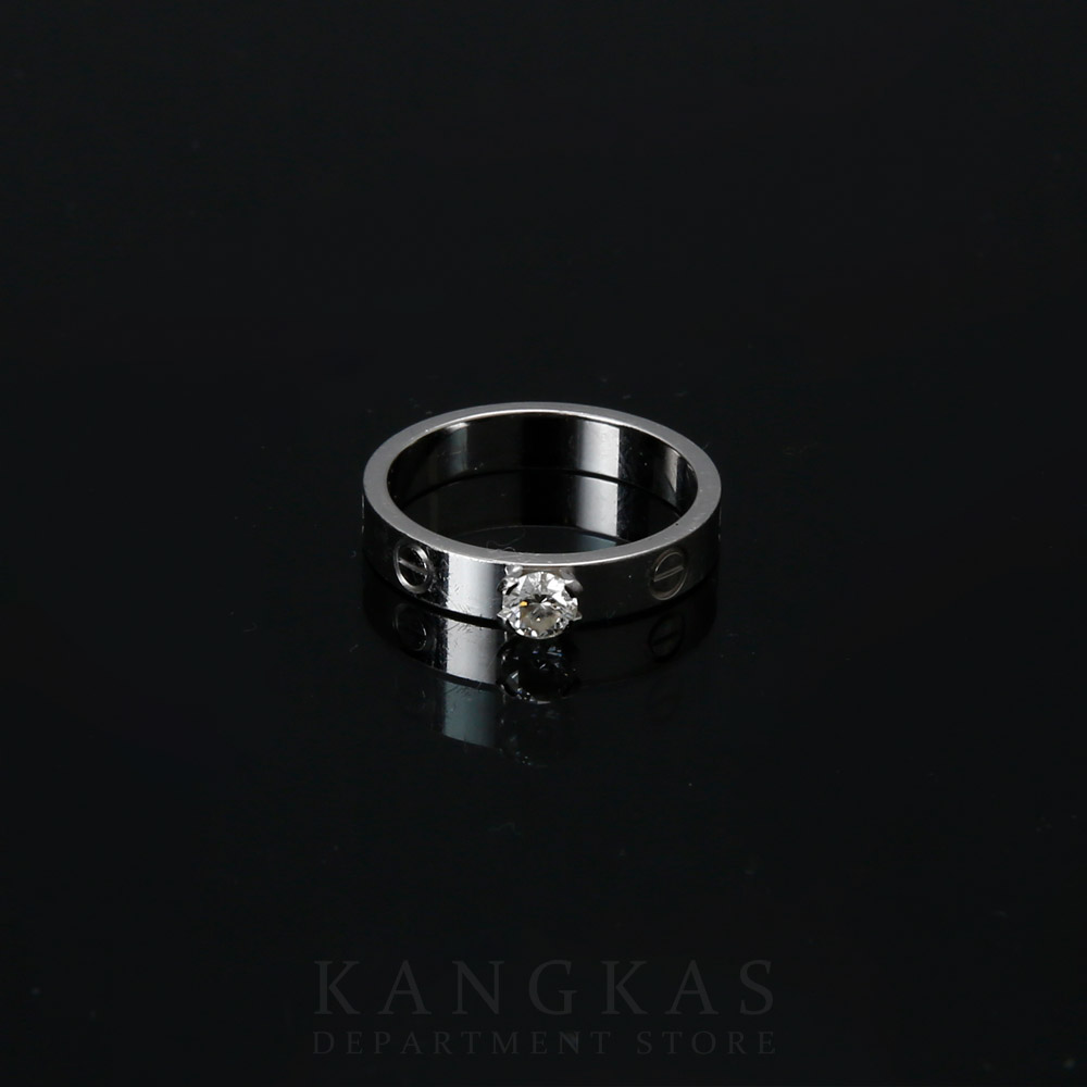 CARTIER(USED)까르띠에 1P 다이아 웨딩밴드 #52