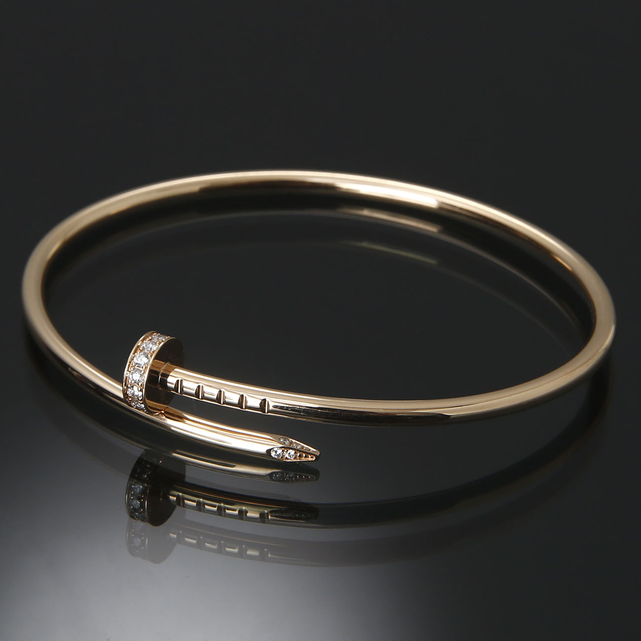 CARTIER(USED)까르띠에 다이아 저스트 앵끌루 브레이슬릿 #16