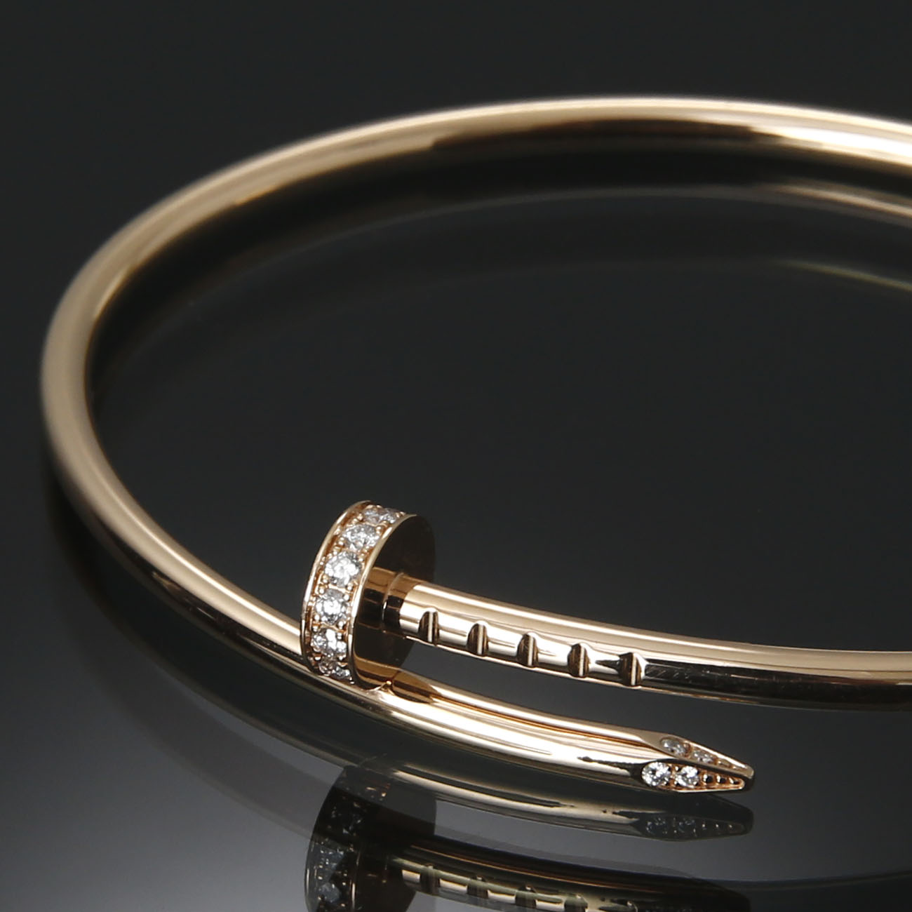 CARTIER(USED)까르띠에 다이아 저스트 앵끌루 브레이슬릿 #16