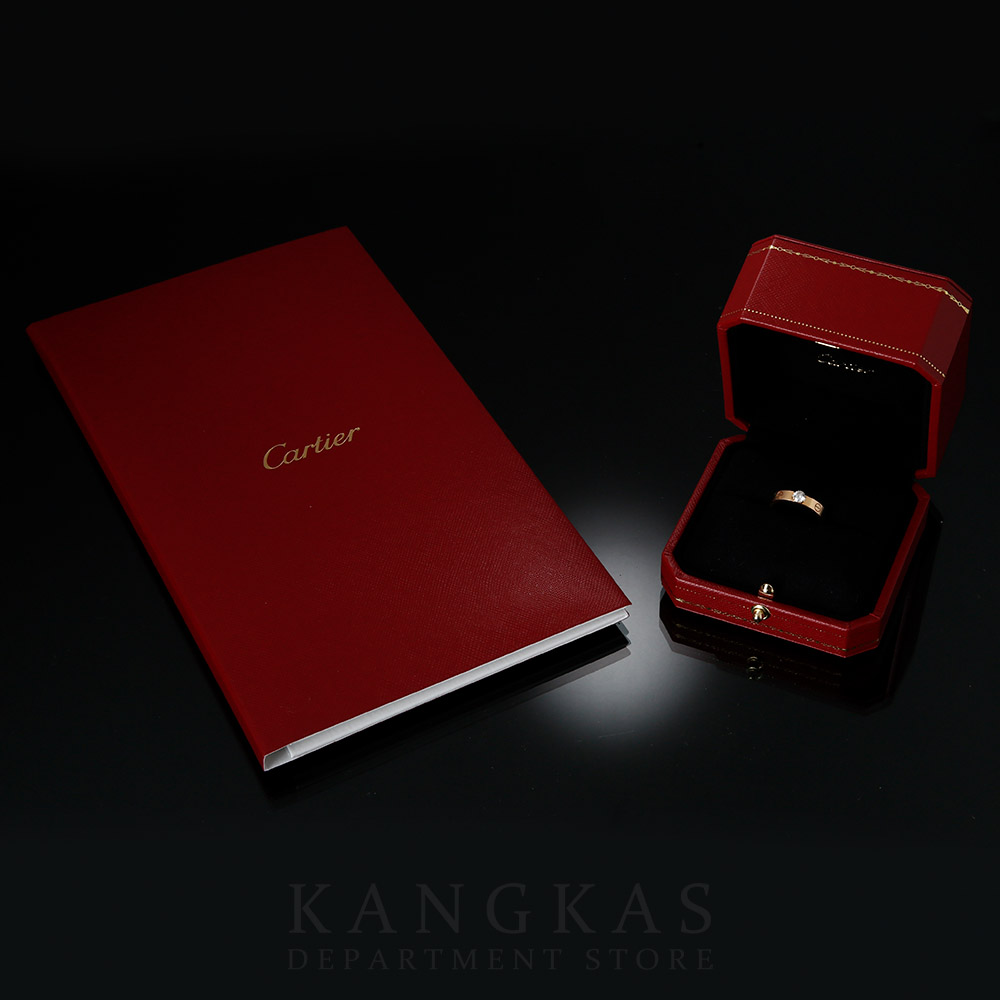 CARTIER(USED)까르띠에 0.25CT 다이아 러브링 #50