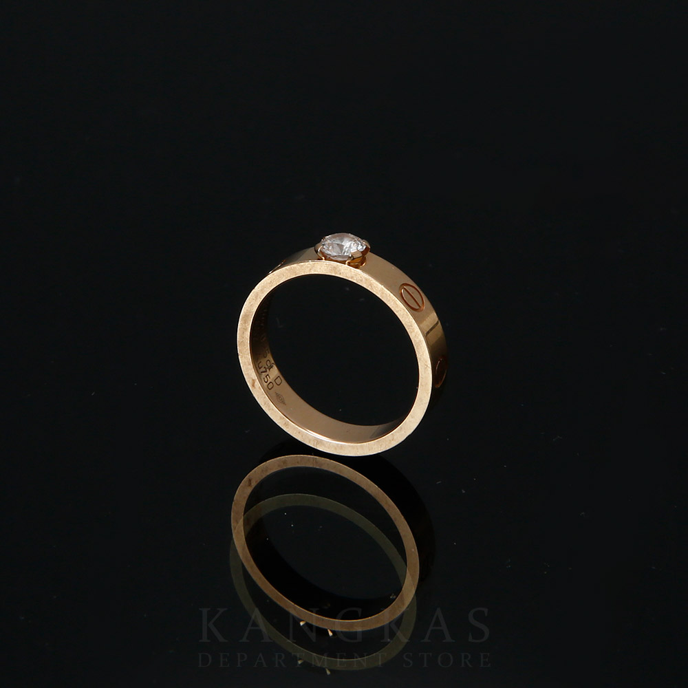 CARTIER(USED)까르띠에 0.25CT 다이아 러브링 #50