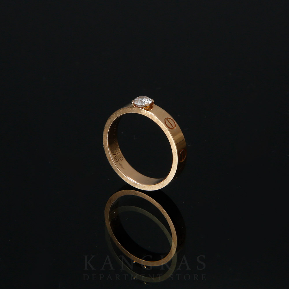 CARTIER(USED)까르띠에 0.25CT 다이아 러브링 #50