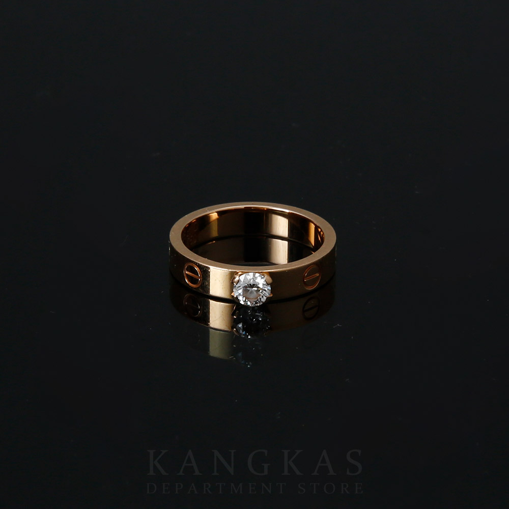 CARTIER(USED)까르띠에 0.25CT 다이아 러브링 #50