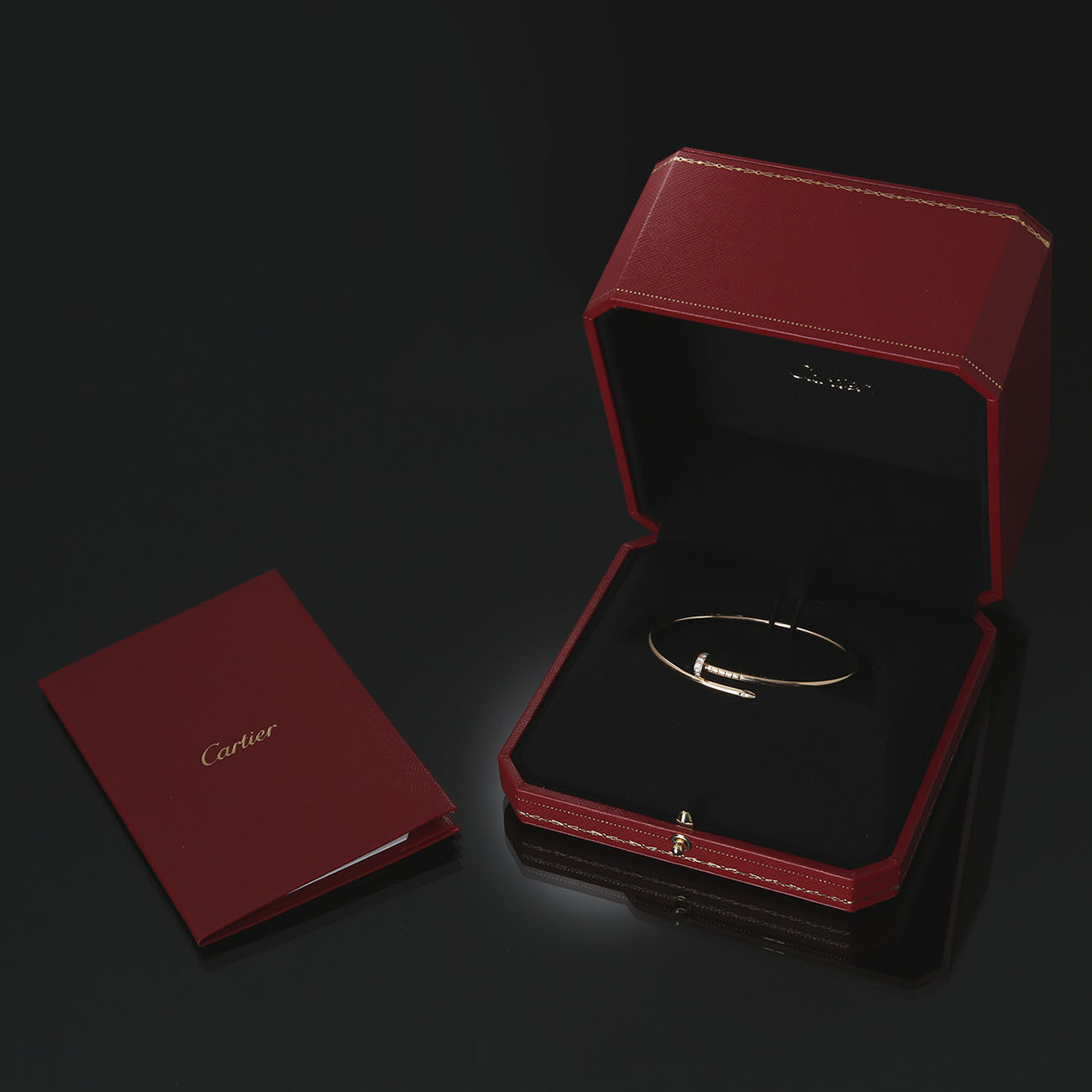 CARTIER(USED)까르띠에 다이아 저스트 앵끌루 브레이슬릿 #17