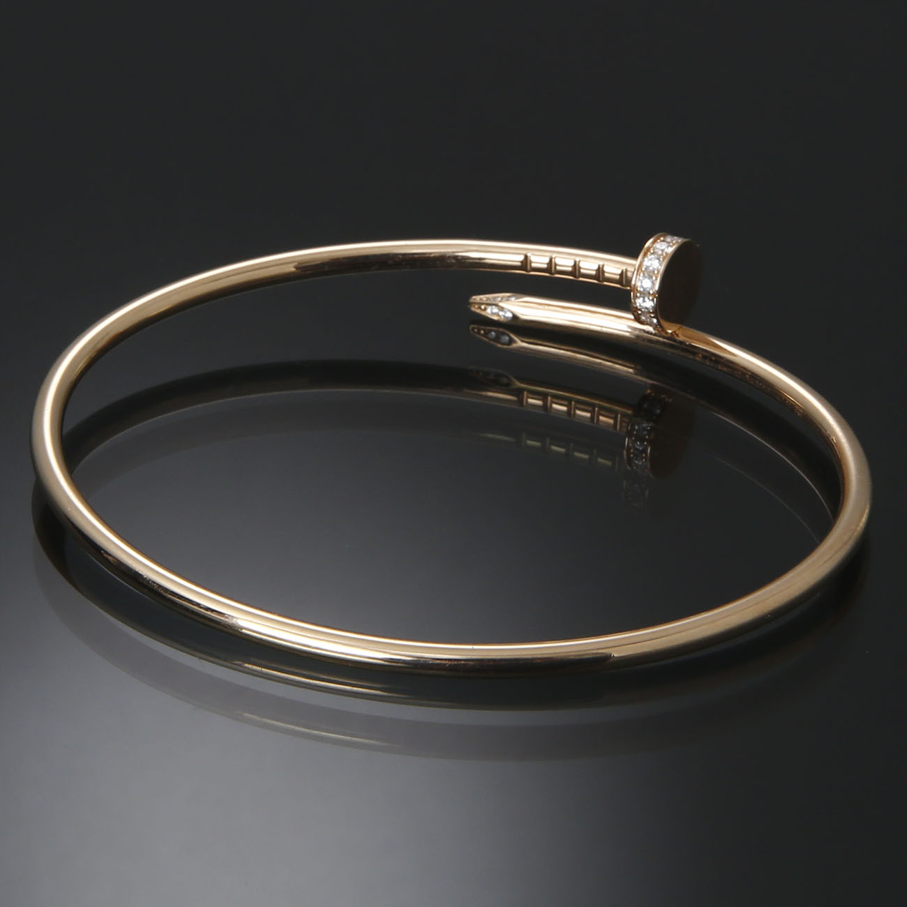 CARTIER(USED)까르띠에 다이아 저스트 앵끌루 브레이슬릿 #17