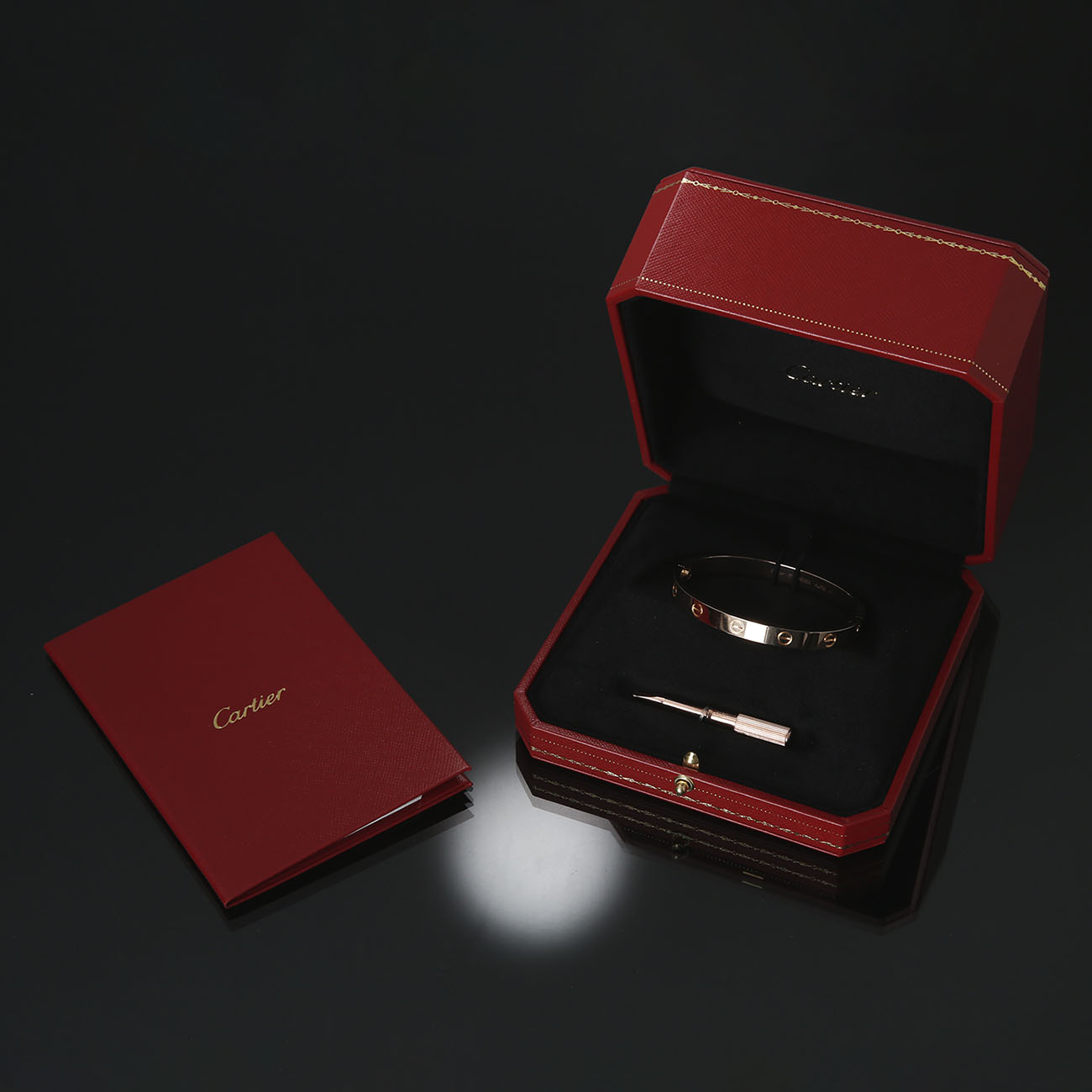 CARTIER(USED)까르띠에 러브 브레이슬릿 #17