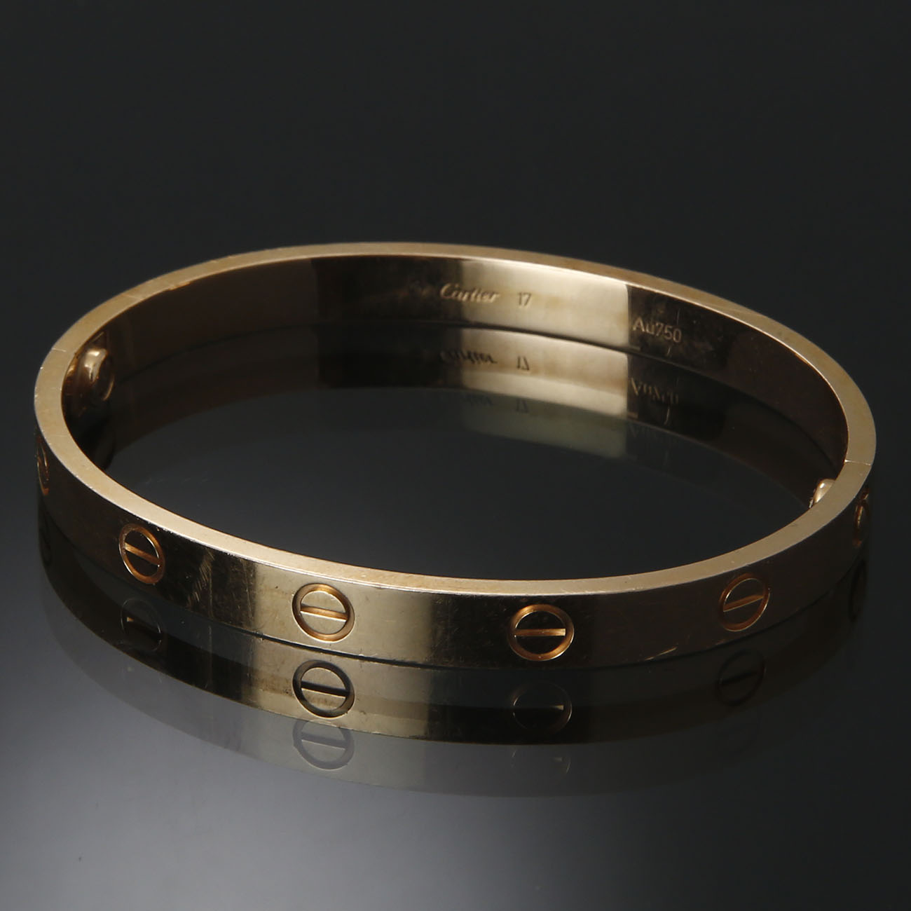 CARTIER(USED)까르띠에 러브 브레이슬릿 #17