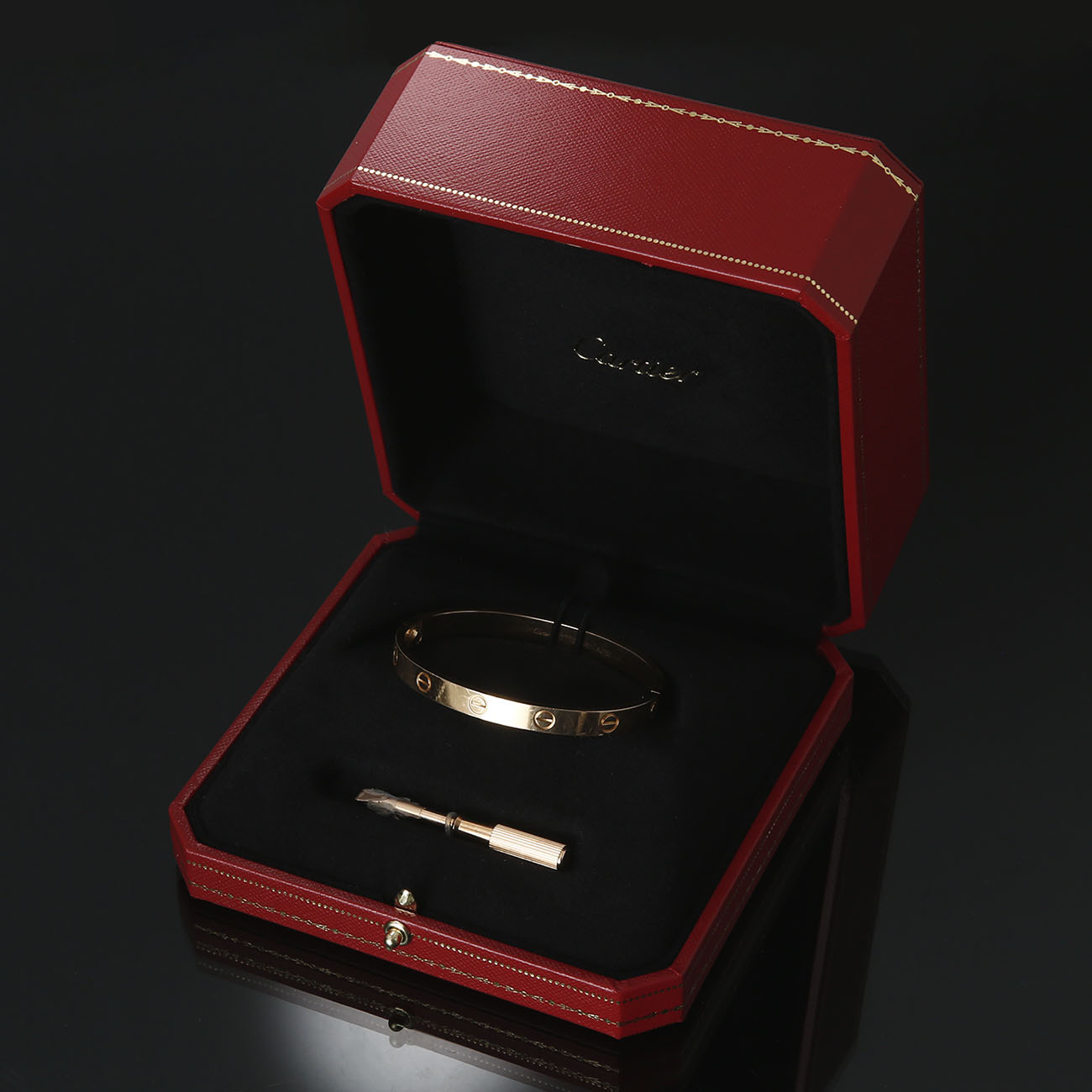 CARTIER(USED)까르띠에 러브 브레이슬릿 #17