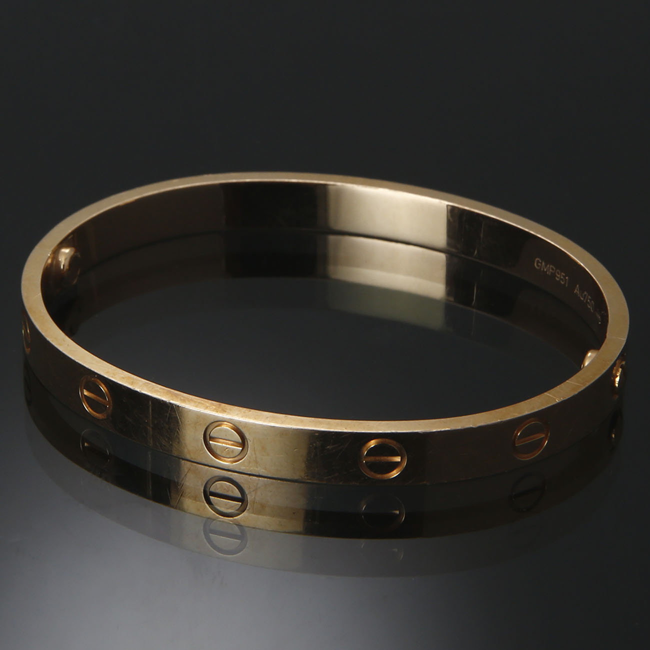 CARTIER(USED)까르띠에 러브 브레이슬릿 #17