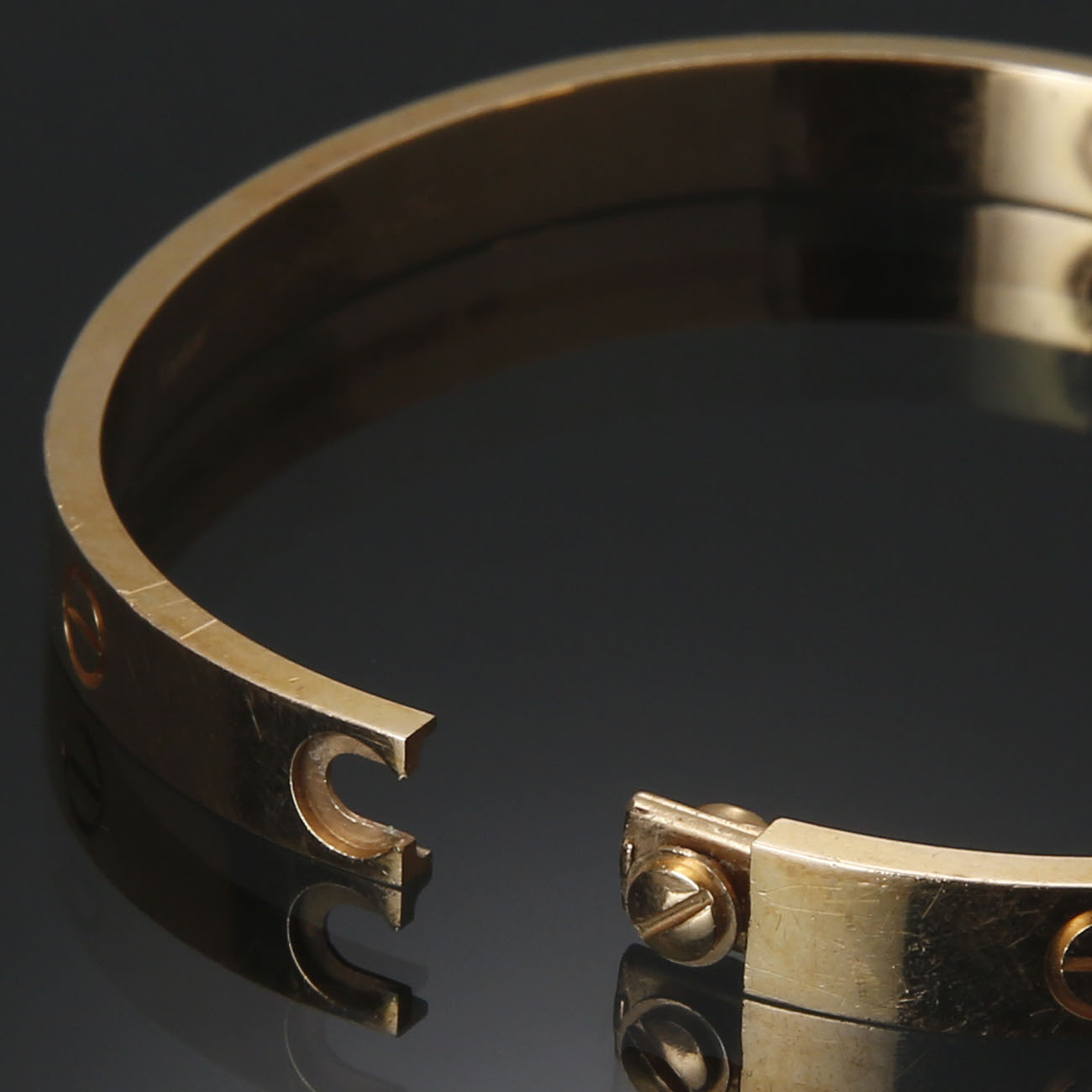 CARTIER(USED)까르띠에 러브 브레이슬릿 #17